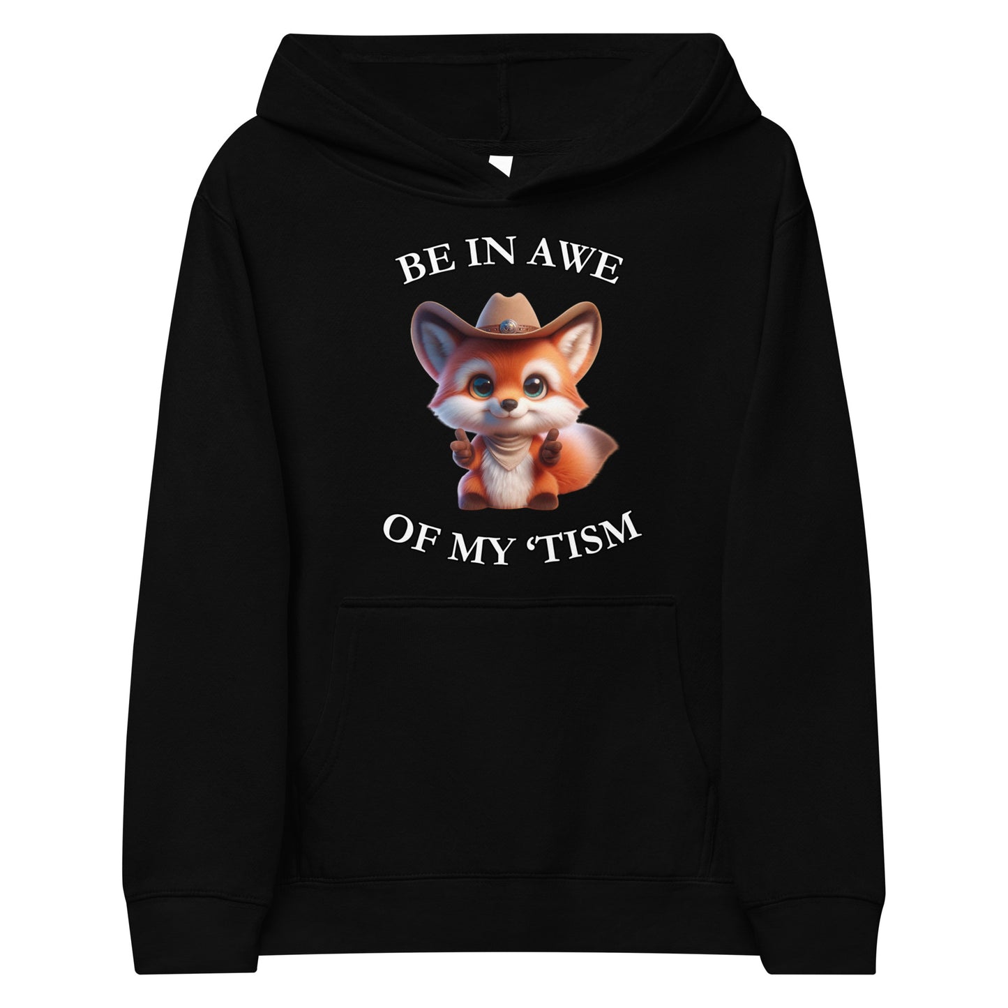 Awe 'Tism Kids Fleece Hoodie