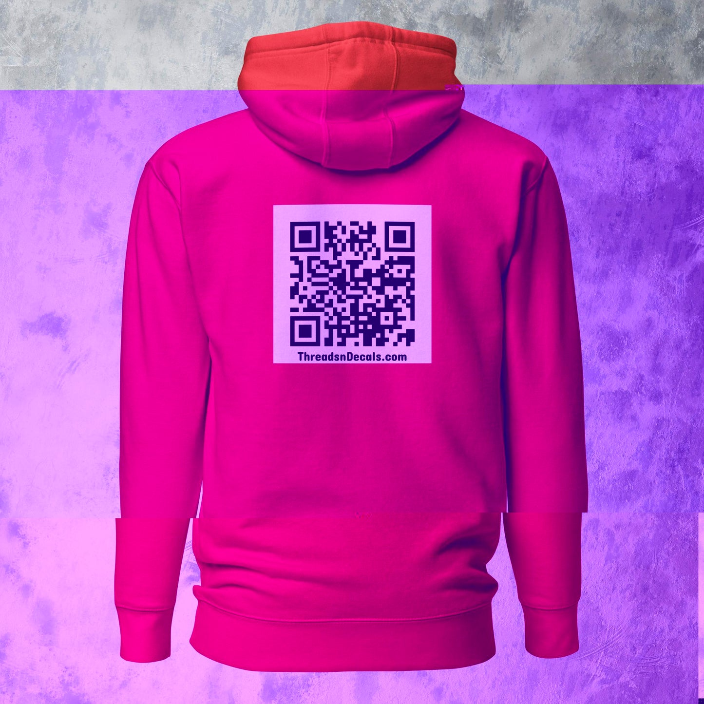 Be a Voice QR Code Hoodie