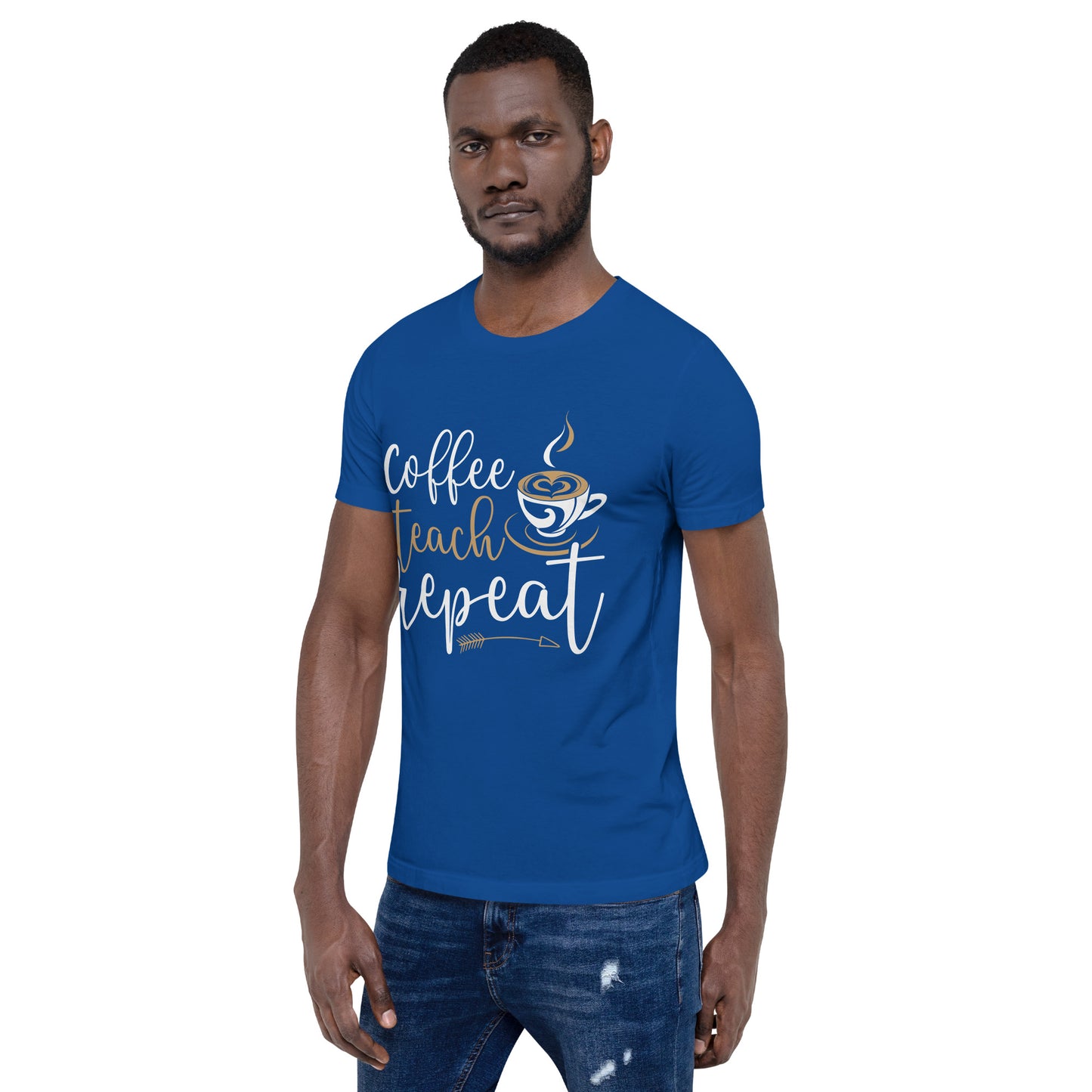 Coffee, Teach, Repeat T-Shirt