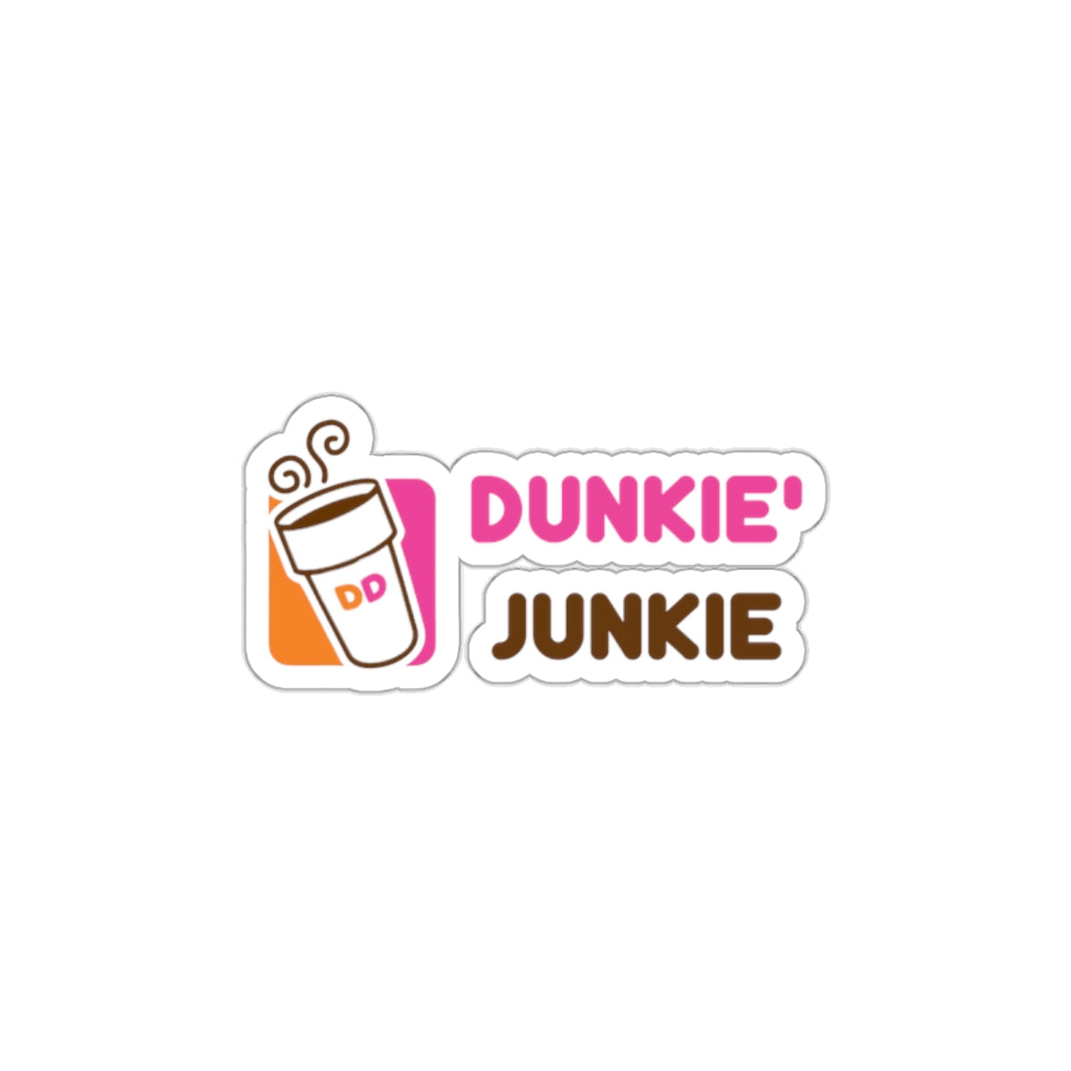 Dunkie' Junkie Decal