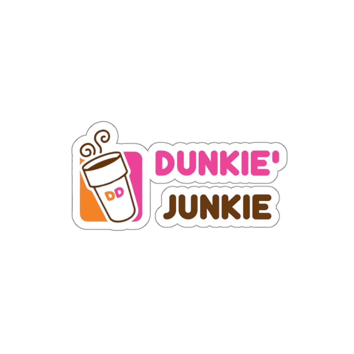 Dunkie' Junkie Decal