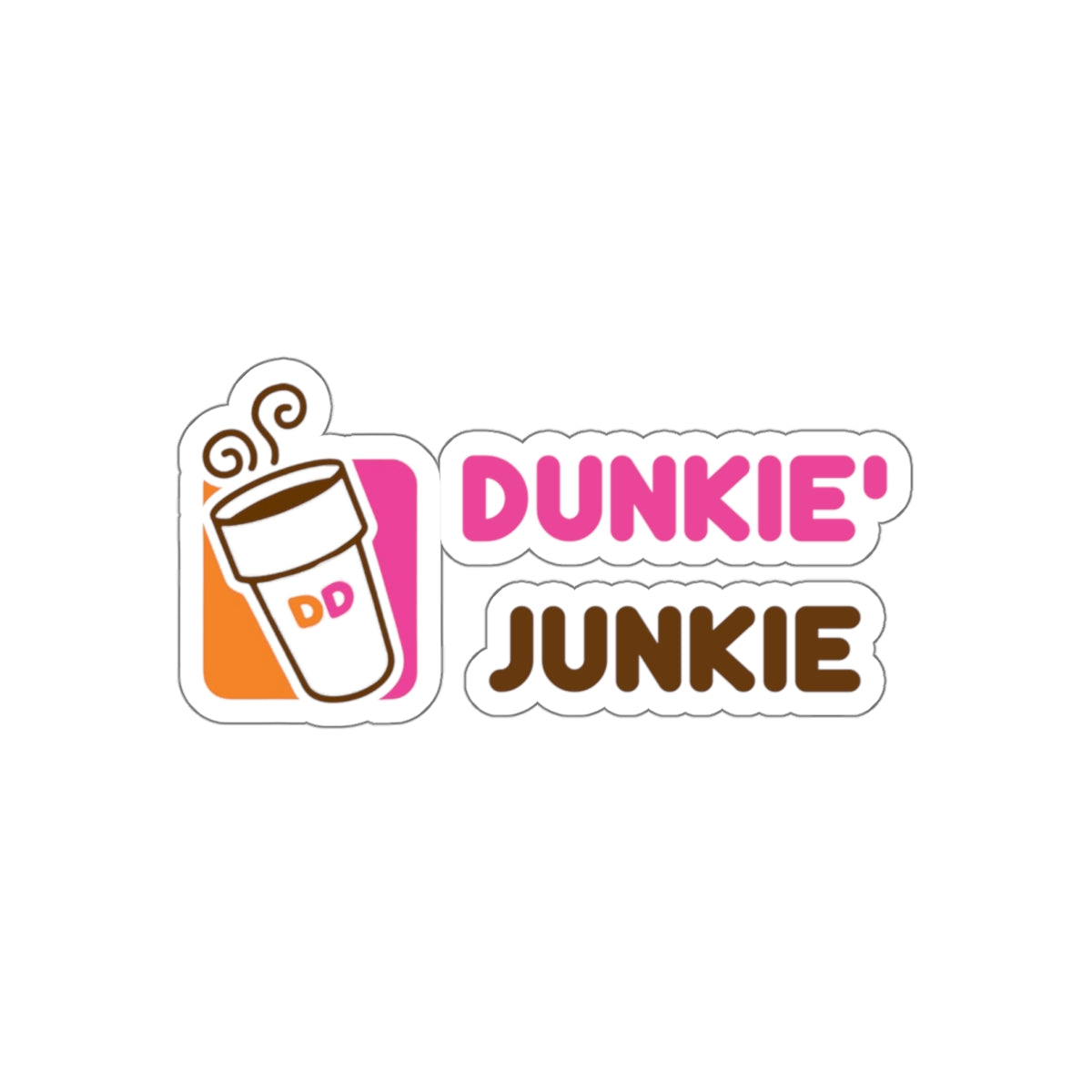 Dunkie' Junkie Decal