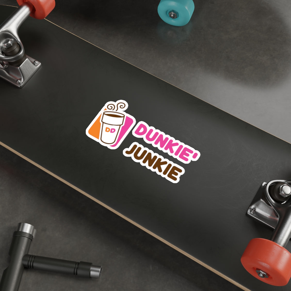 Dunkie' Junkie Decal