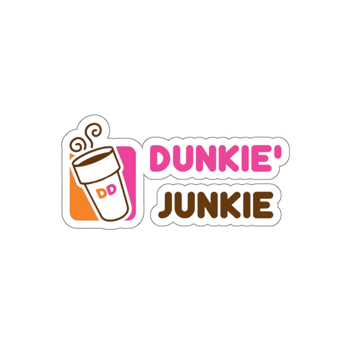 Dunkie' Junkie Decal