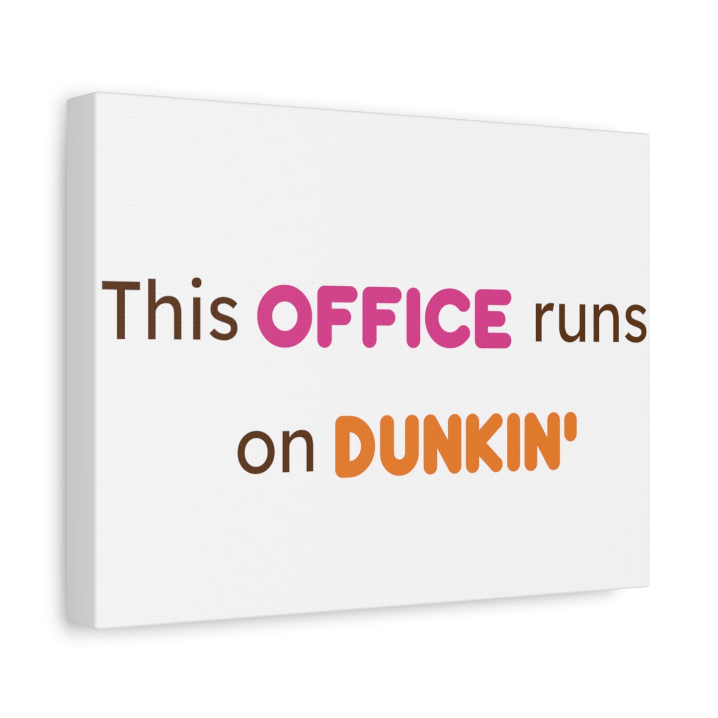 Run on Dunkin Wall Art