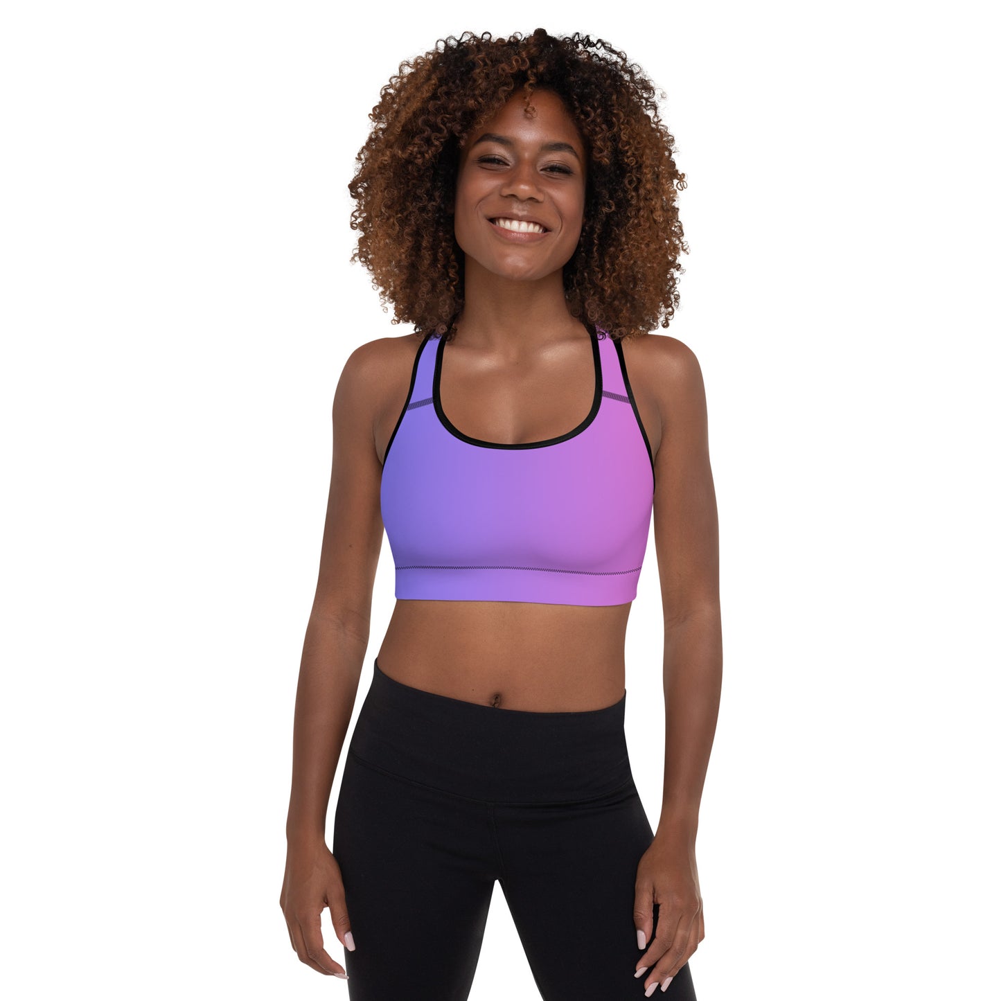 Gradient Glam Sports Bra