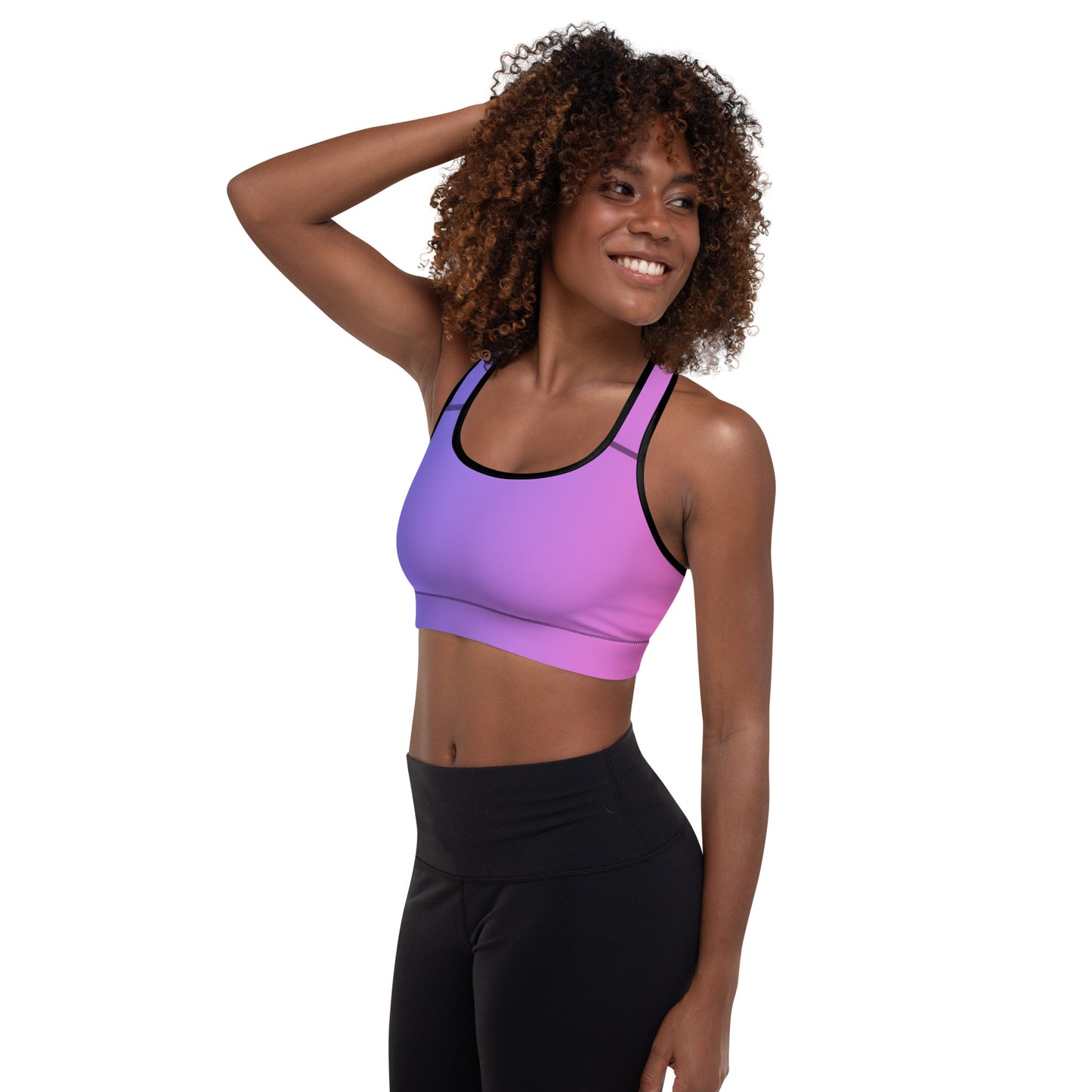 Gradient Glam Sports Bra