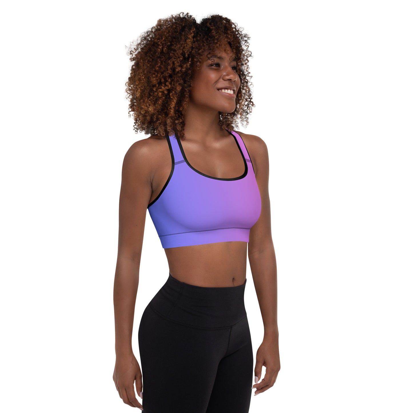 Gradient Glam Sports Bra