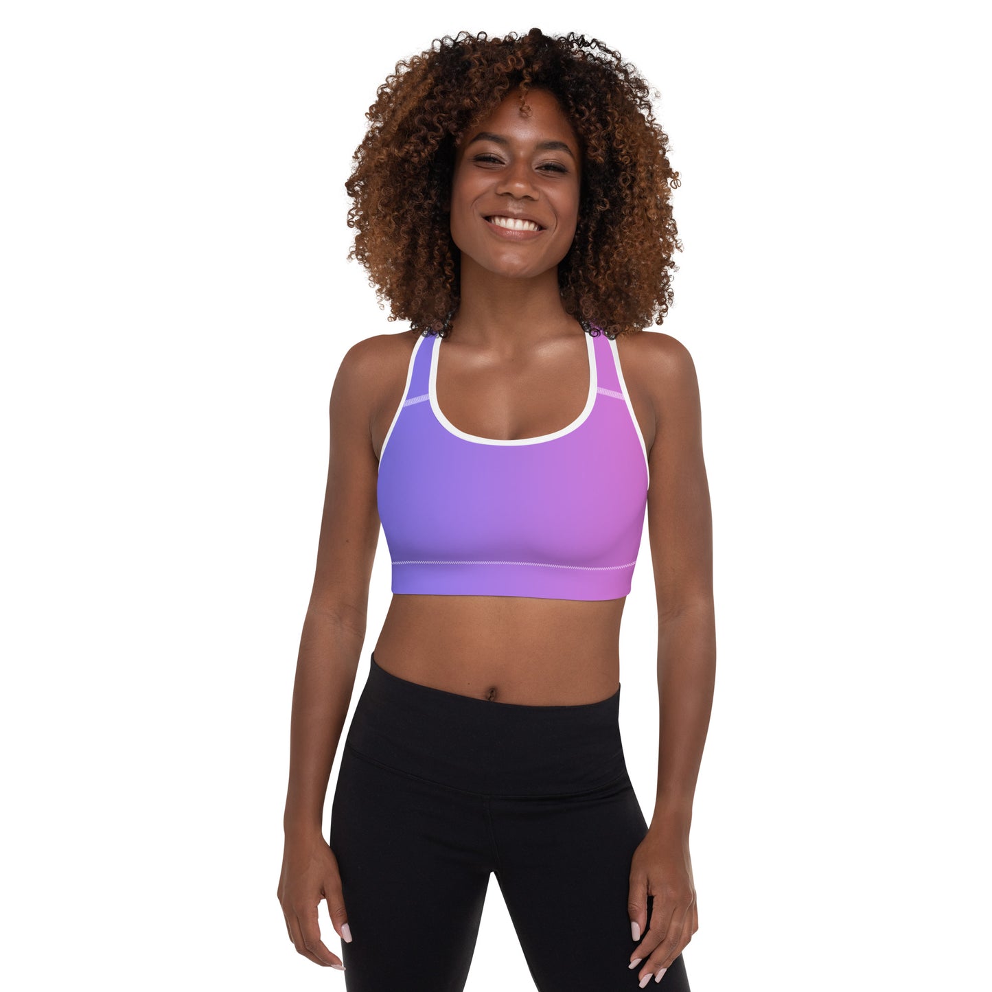 Gradient Glam Sports Bra