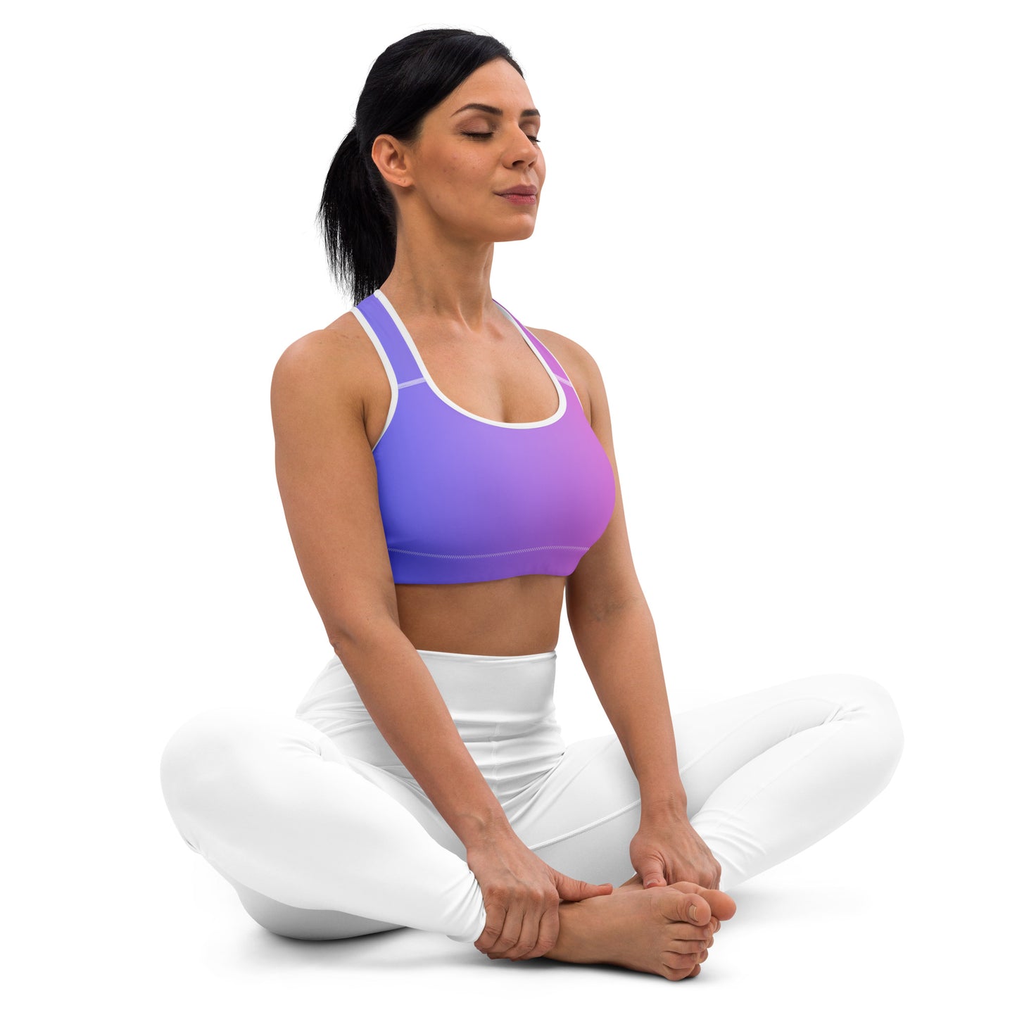 Gradient Glam Sports Bra