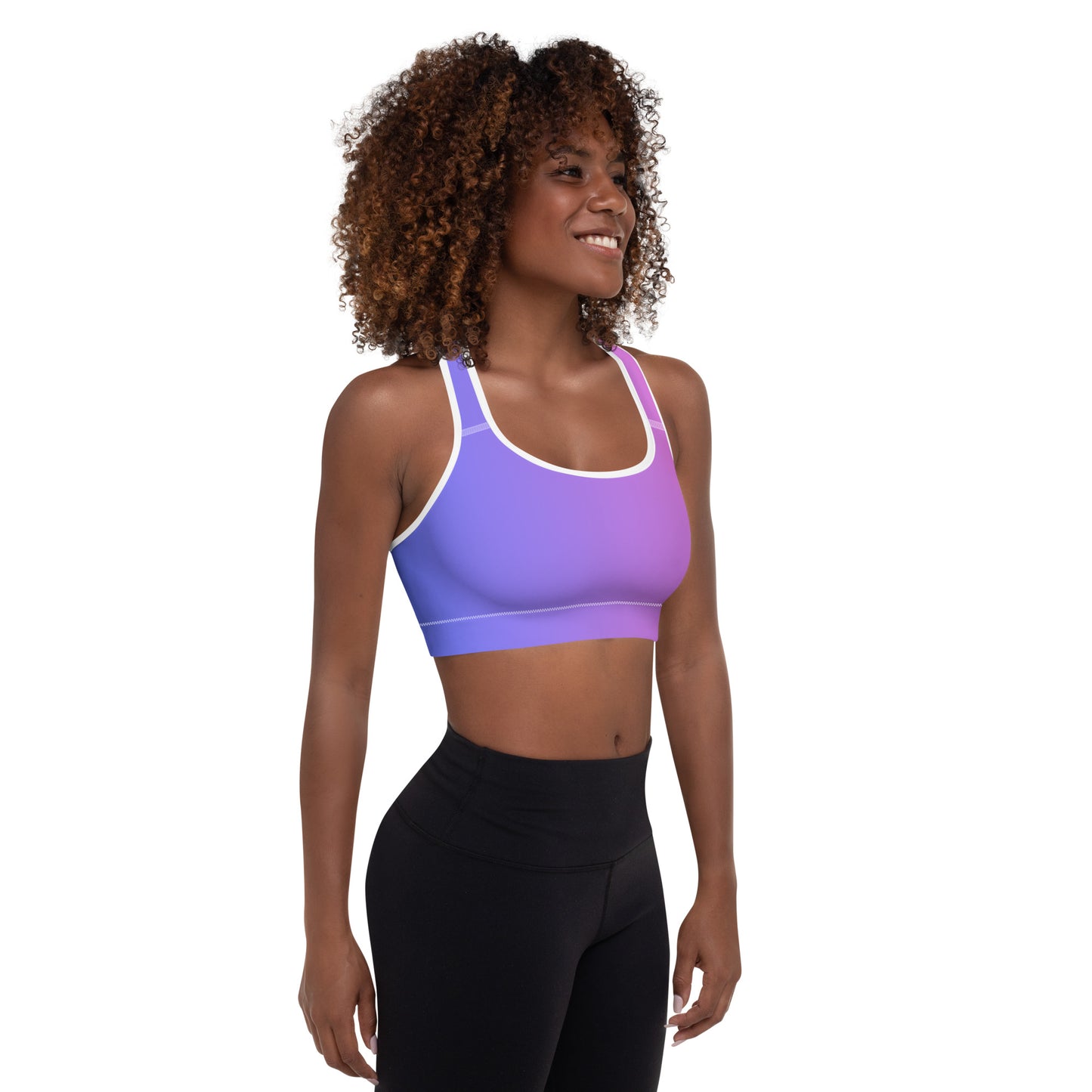 Gradient Glam Sports Bra