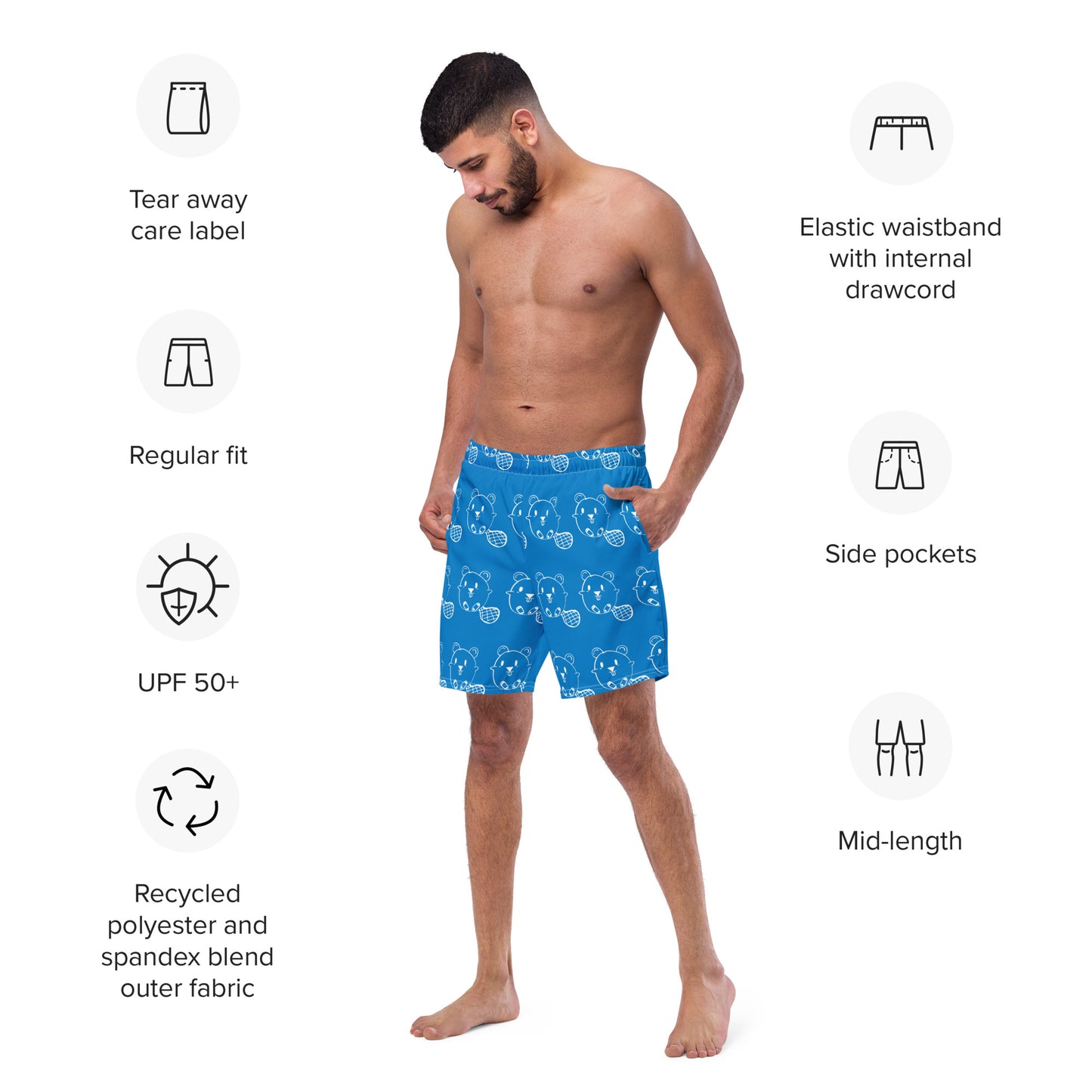 Beaver Buddy Swim Trunks