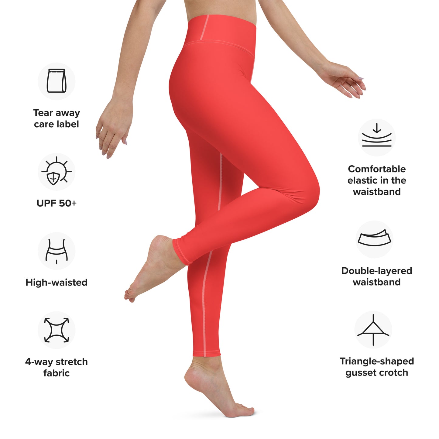 Coral Flex Leggings