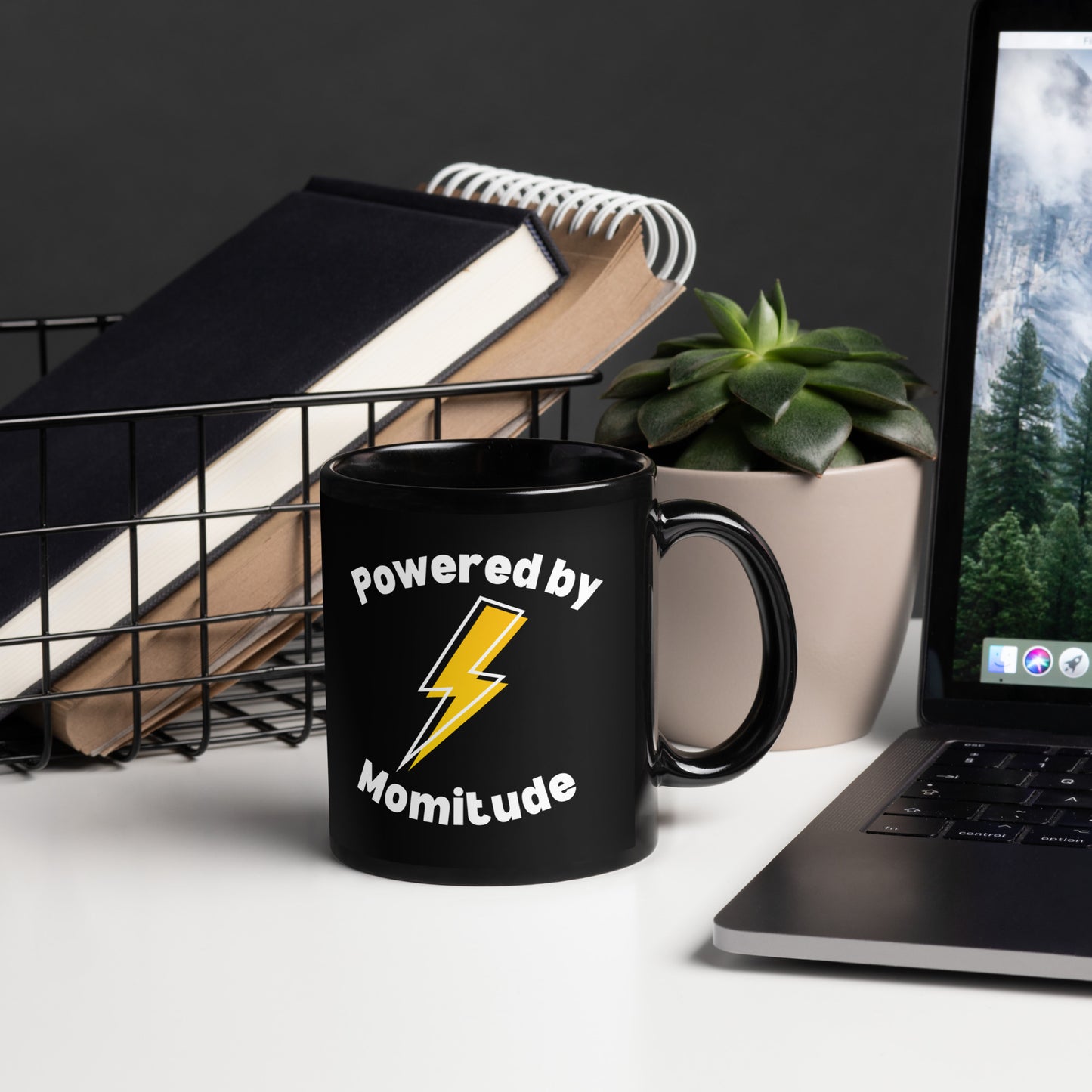 Powered by Momitude Mug