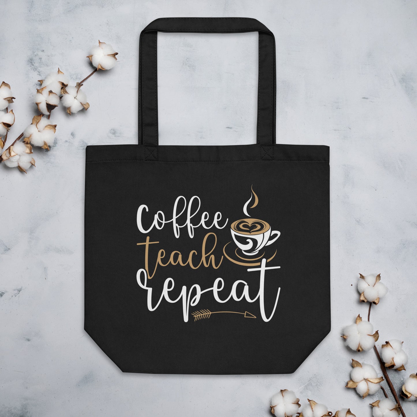 Coffee, Teach, Repeat Bag