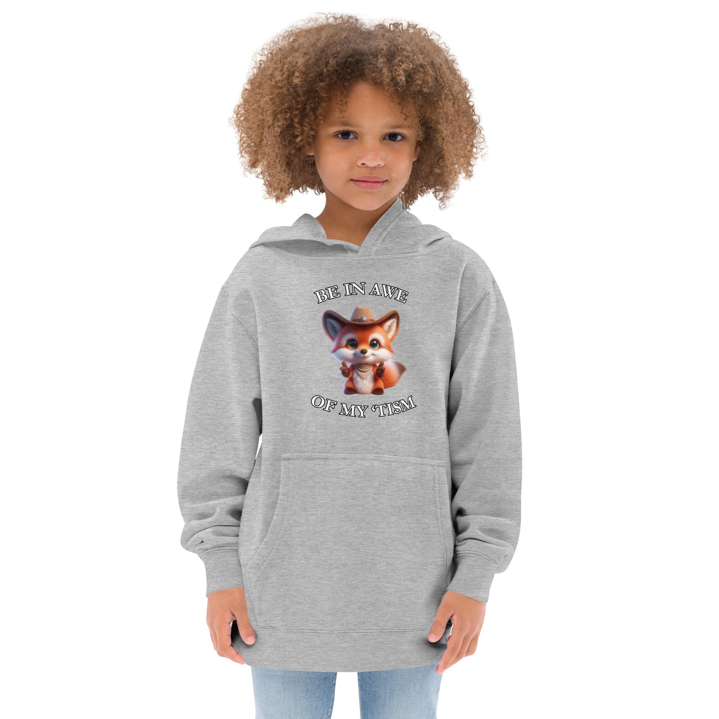 Awe 'Tism Kids Fleece Hoodie