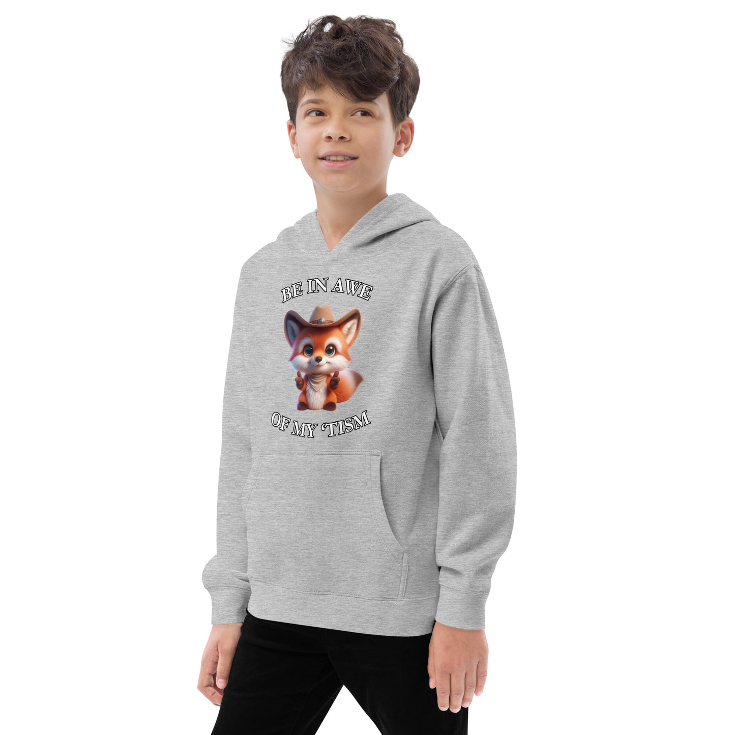 Awe 'Tism Kids Fleece Hoodie