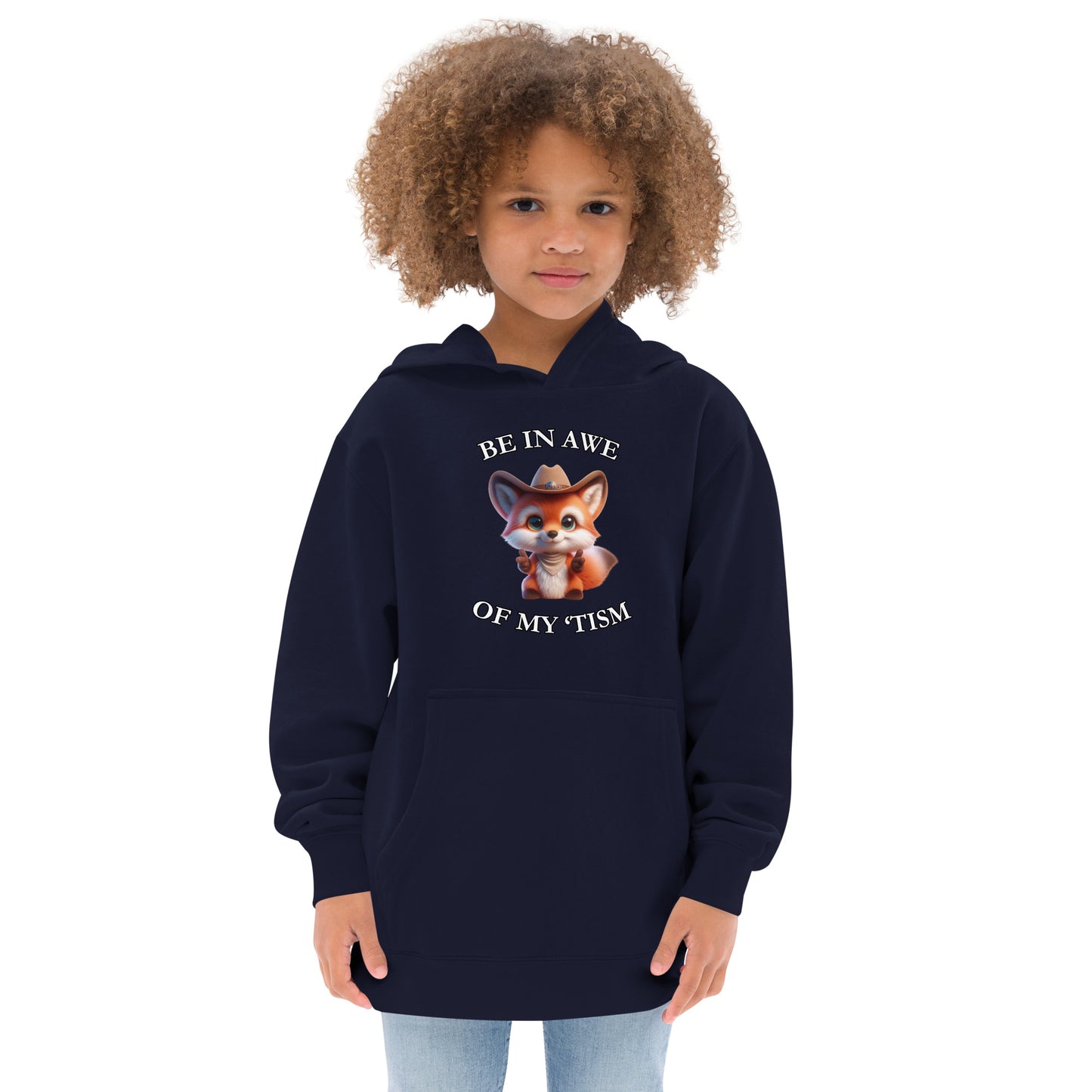 Awe 'Tism Kids Fleece Hoodie