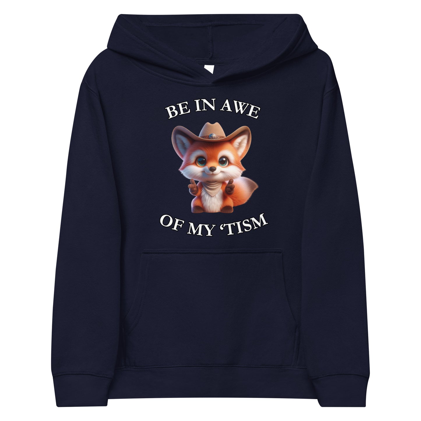 Awe 'Tism Kids Fleece Hoodie