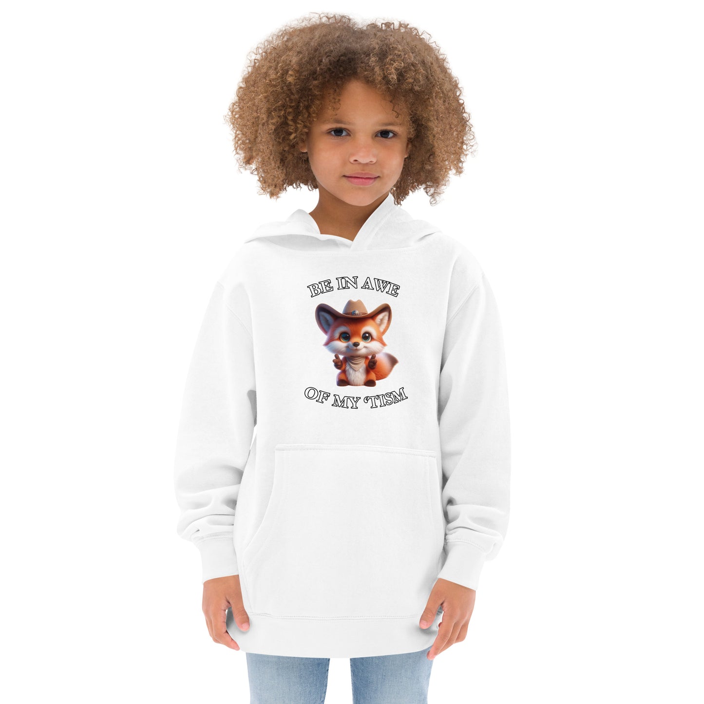 Awe 'Tism Kids Fleece Hoodie