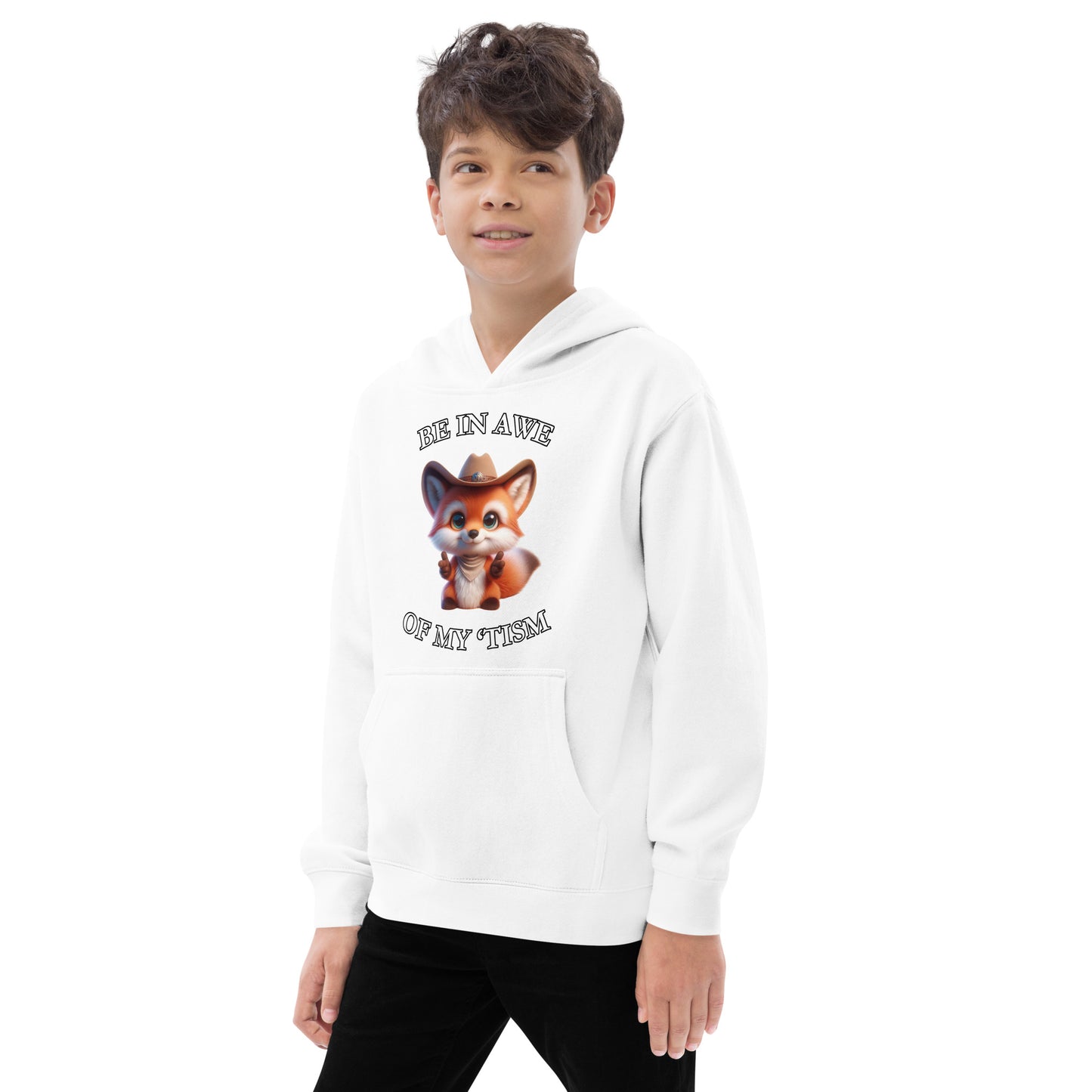 Awe 'Tism Kids Fleece Hoodie