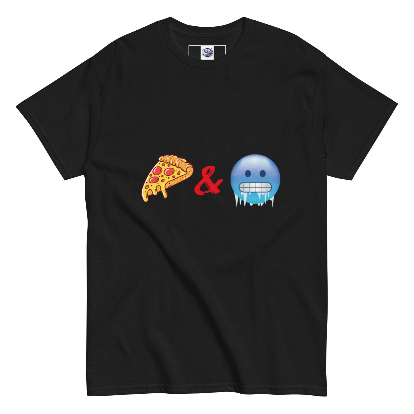 Pizza & Chill Emoji T-Shirt