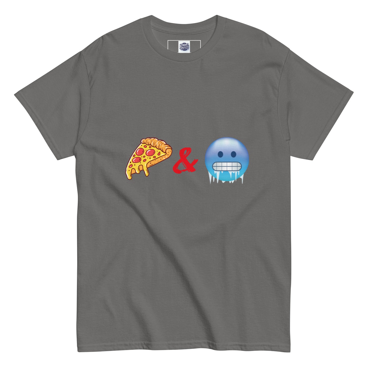 Pizza & Chill Emoji T-Shirt