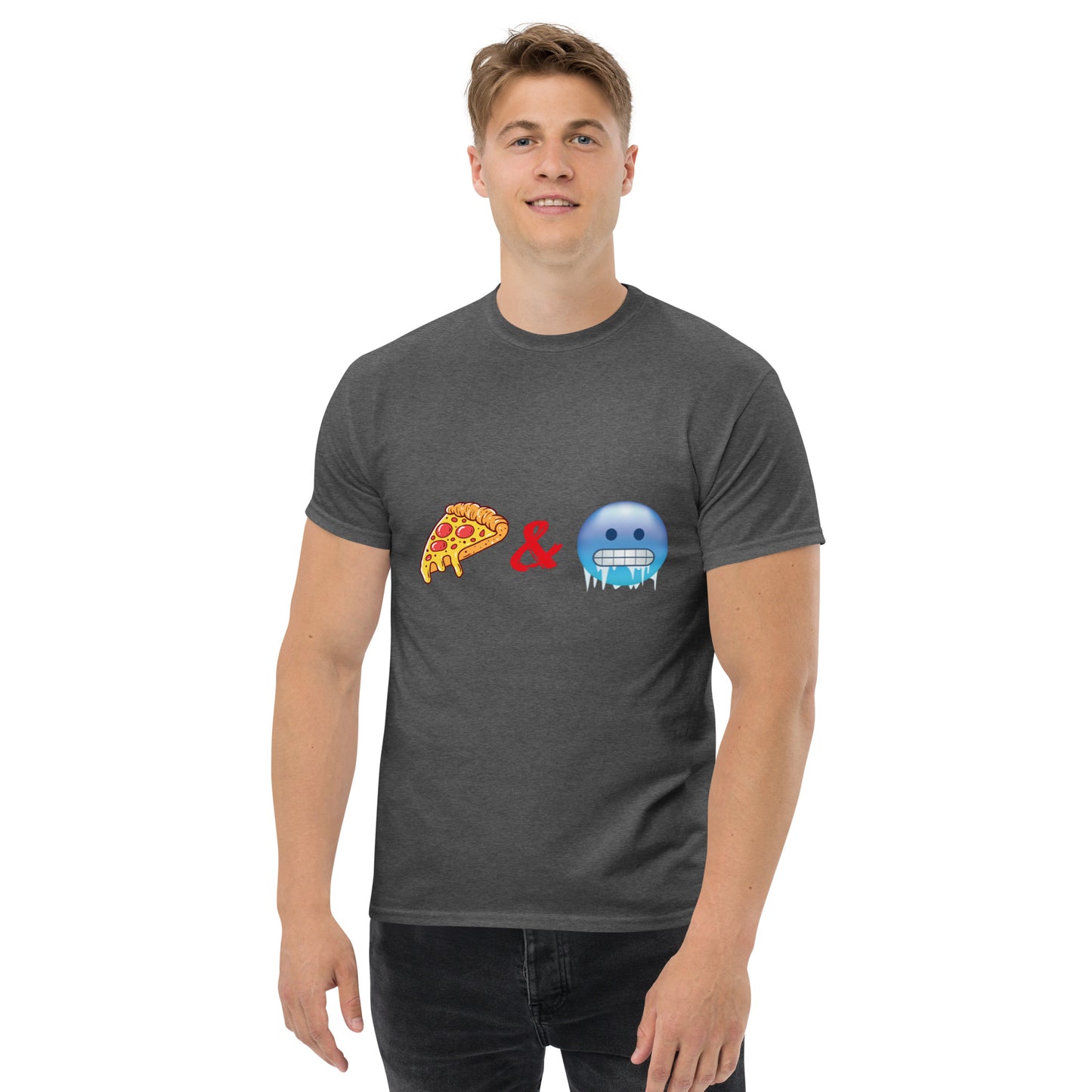 Pizza & Chill Emoji T-Shirt