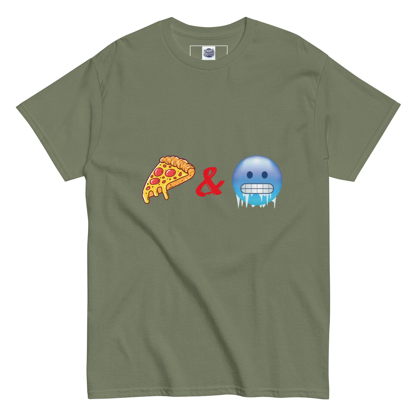 Pizza & Chill Emoji T-Shirt