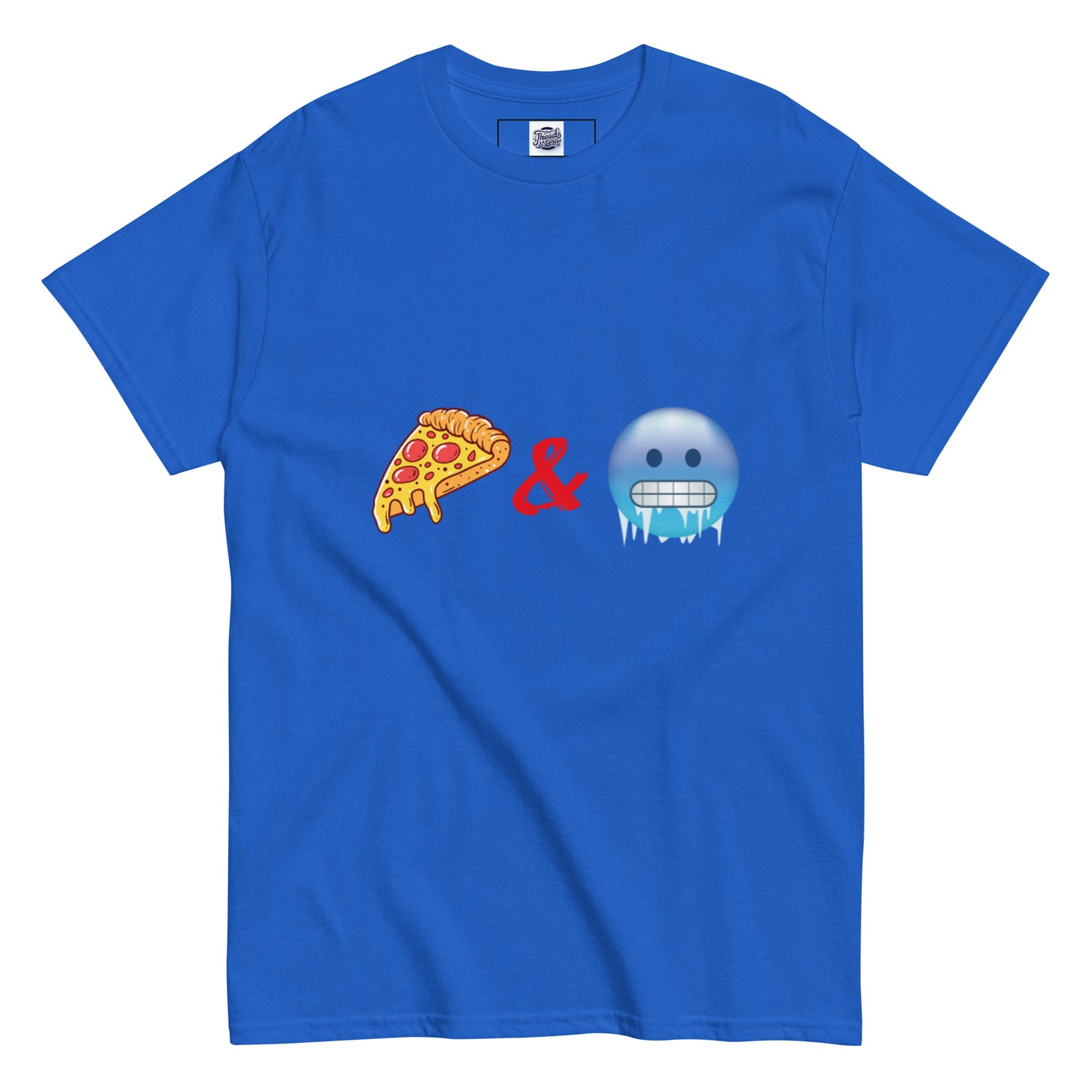 Pizza & Chill Emoji T-Shirt