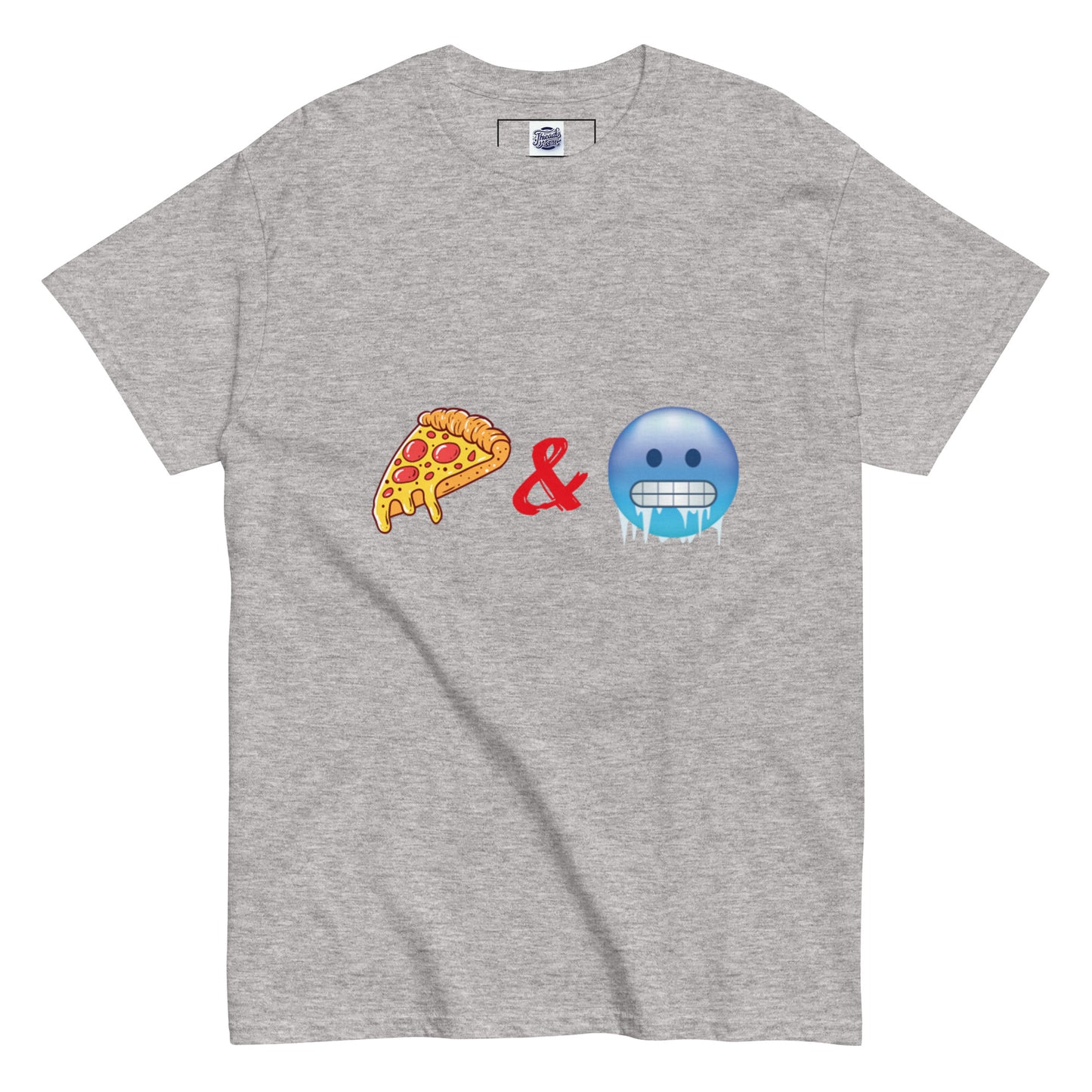 Pizza & Chill Emoji T-Shirt