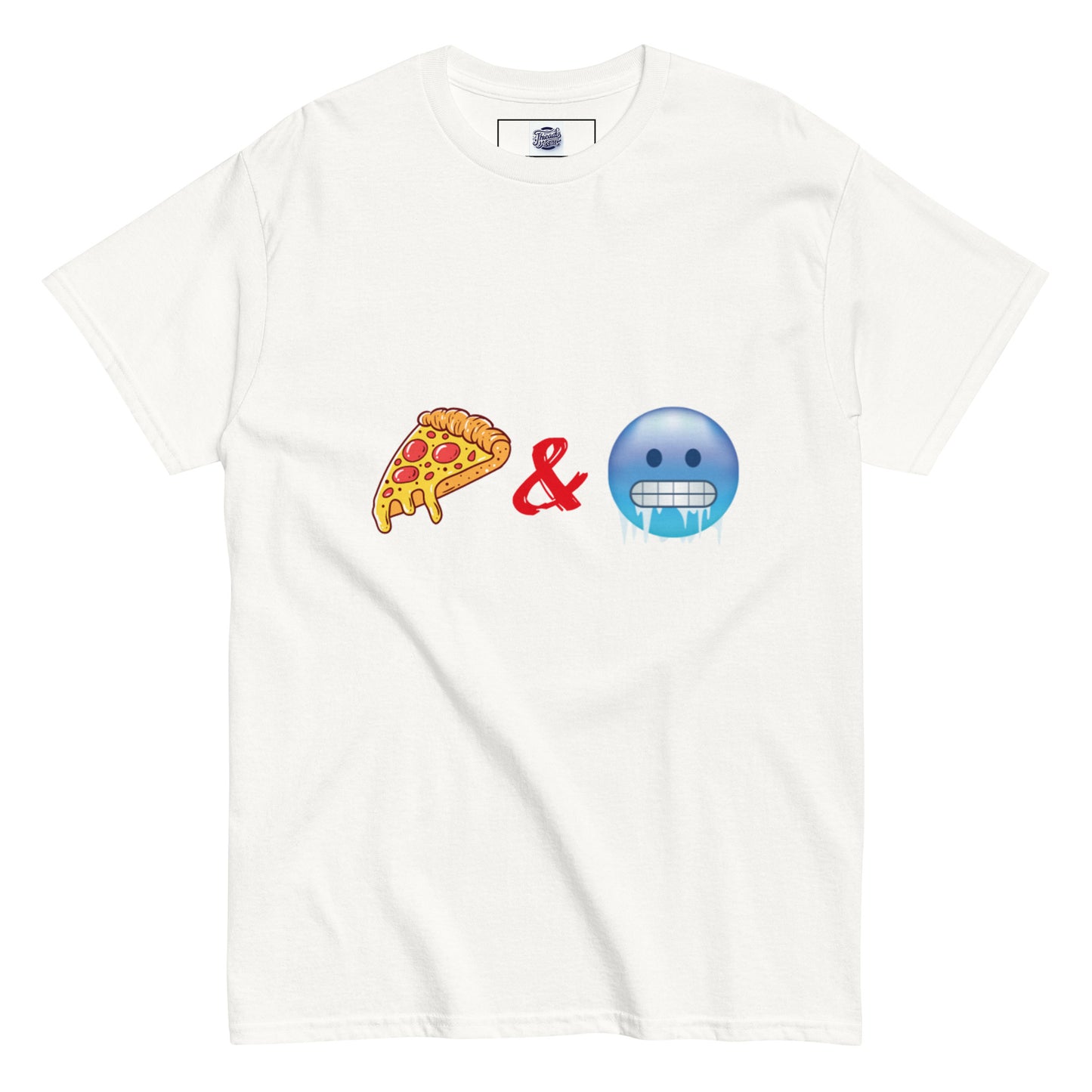 Pizza & Chill Emoji T-Shirt