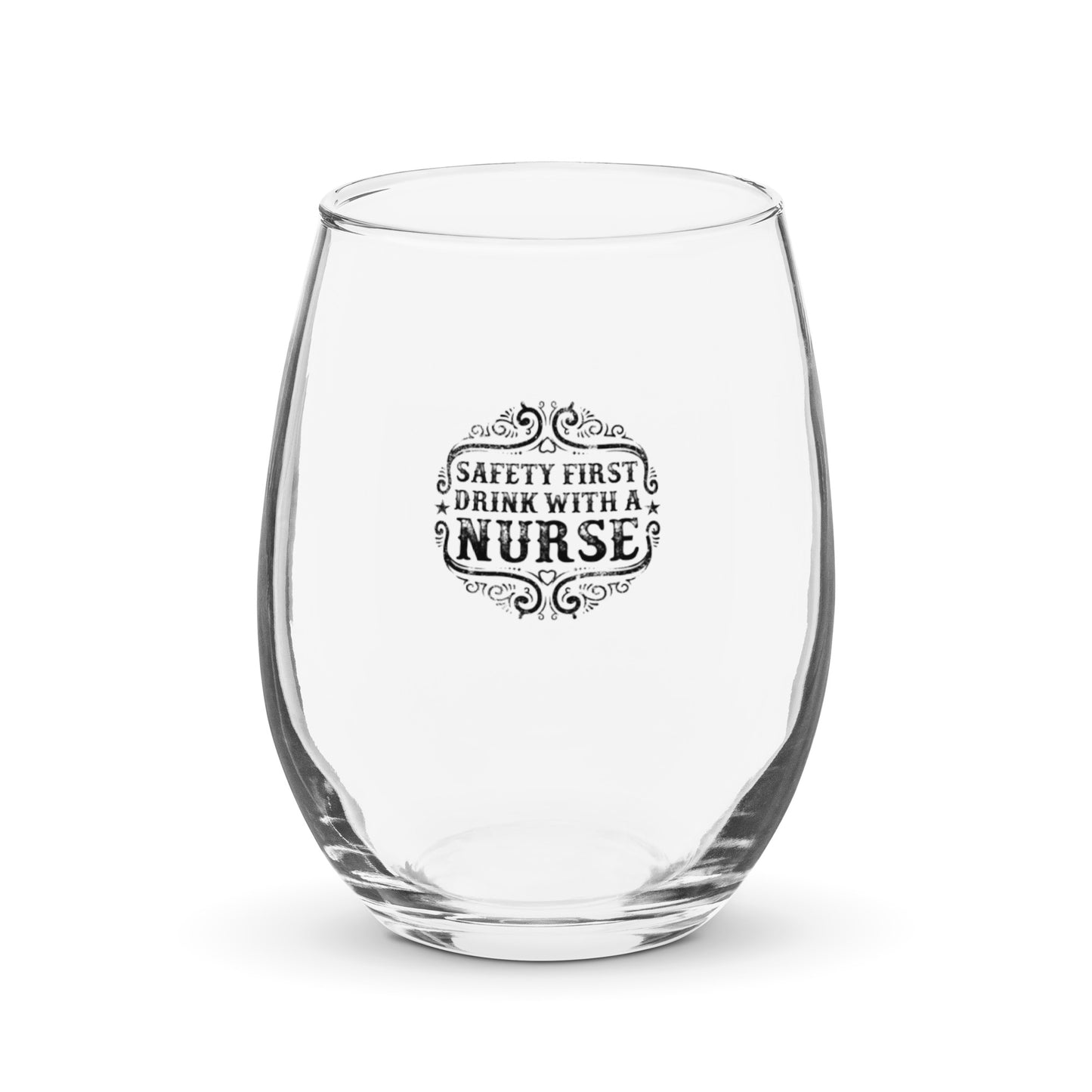 Guardian Nurse Wine Glass