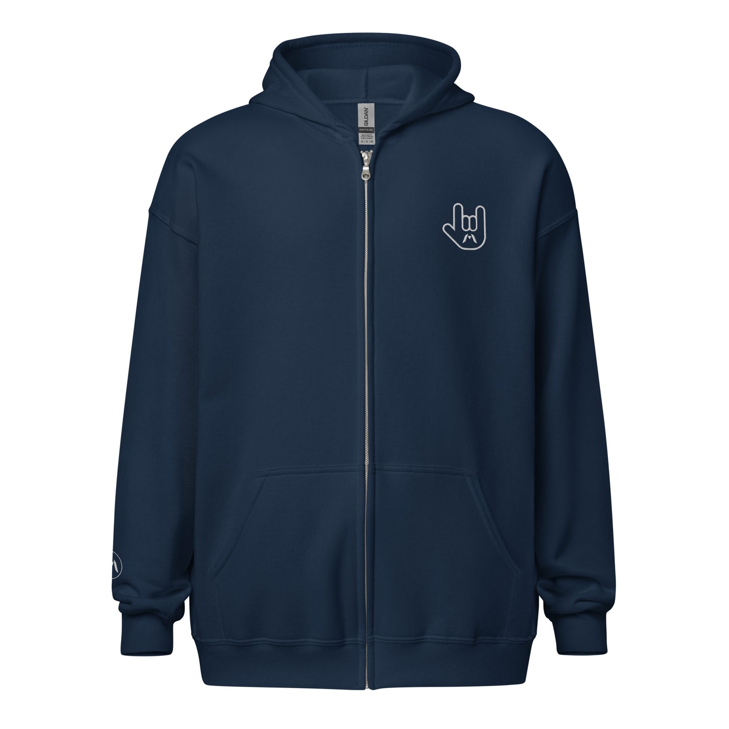 ILY Sign Language Zip Hoodie