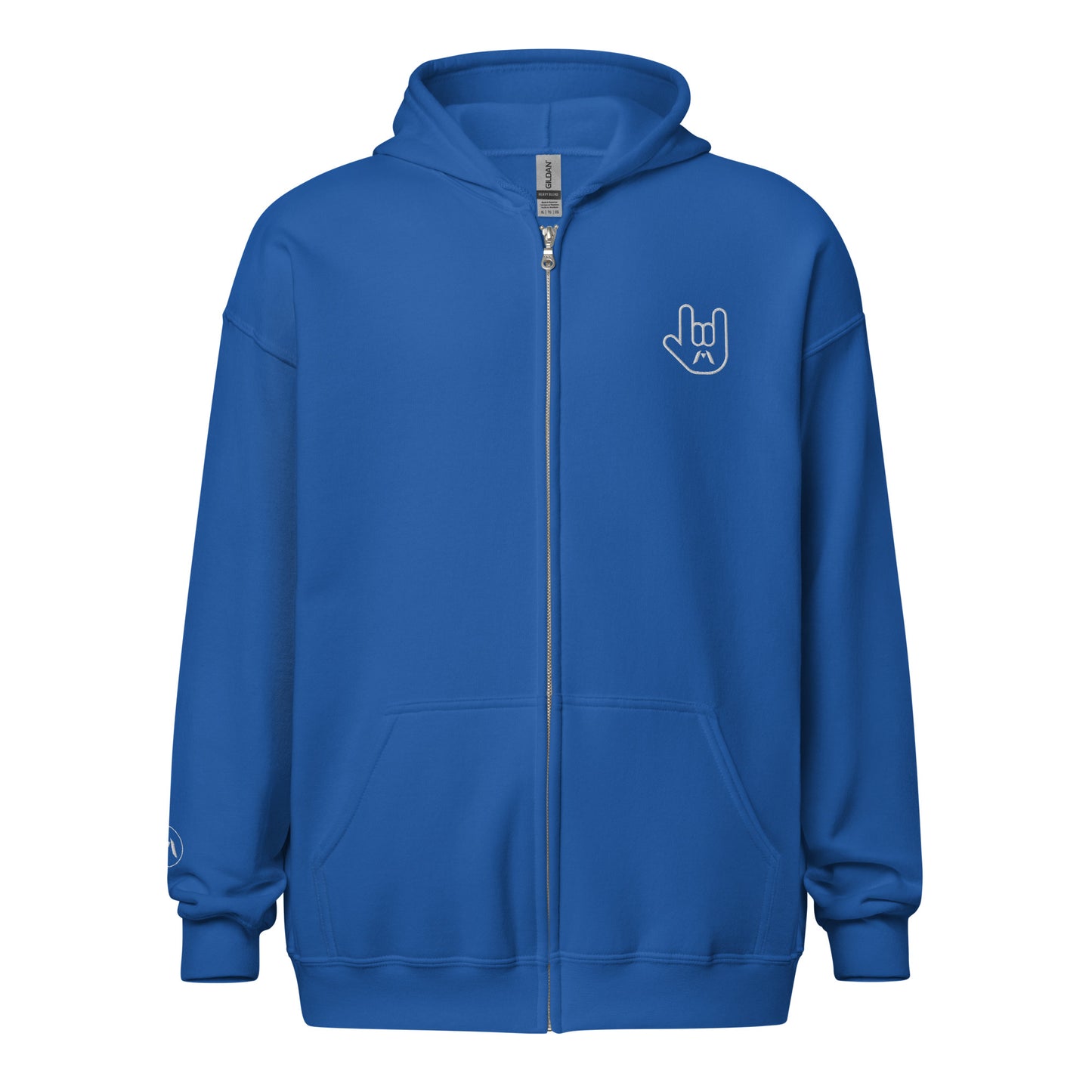 ILY Sign Language Zip Hoodie