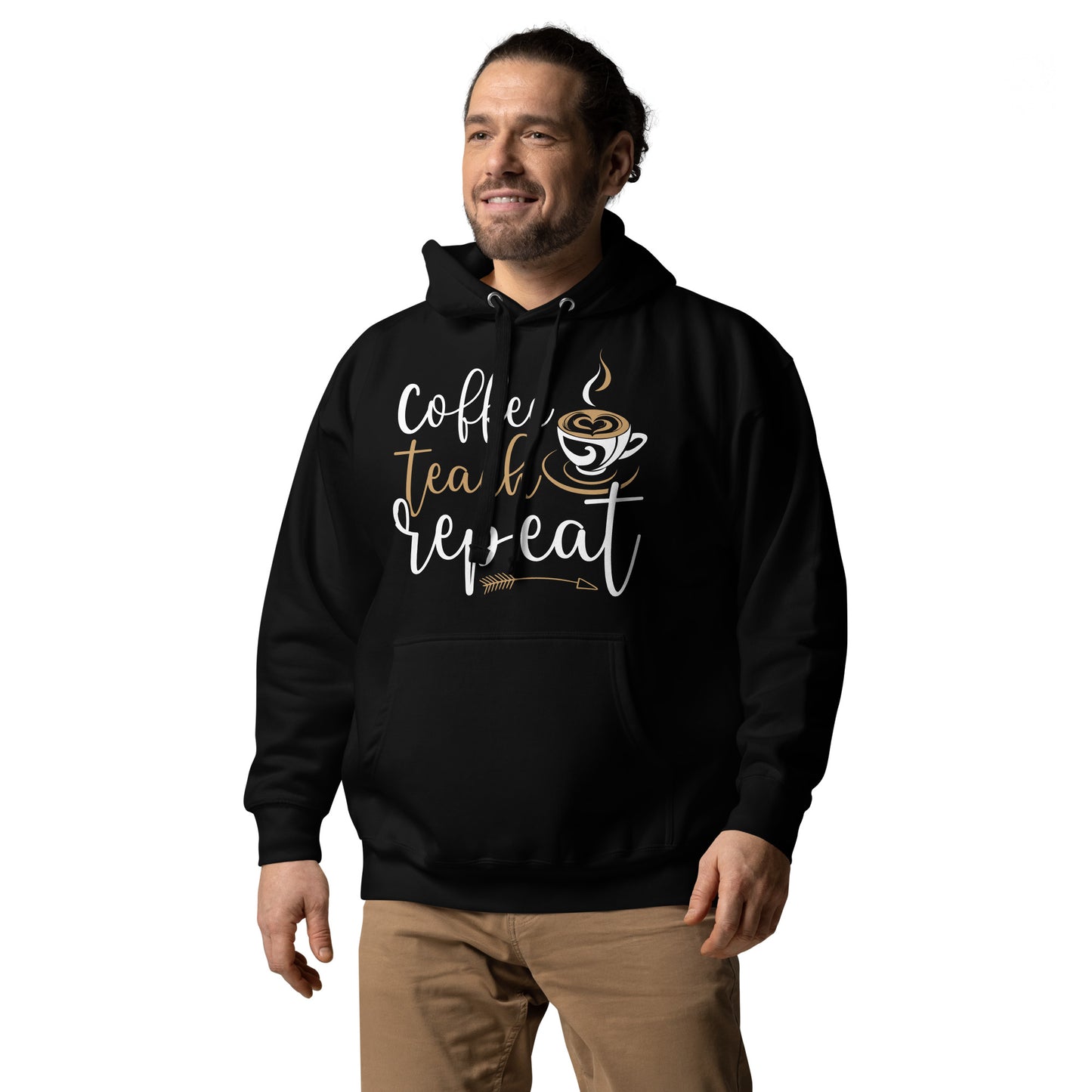 Coffee, Teach, Repeat Hoodie