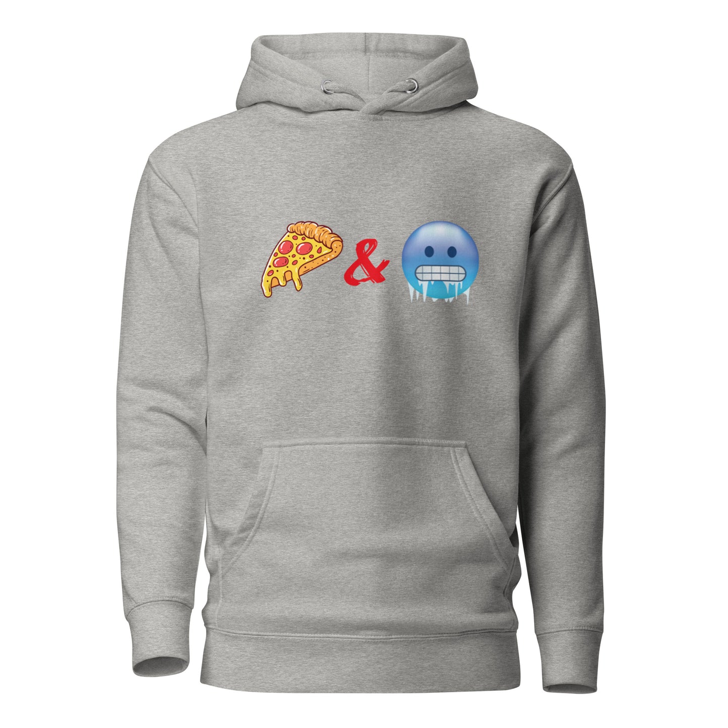 Pizza & Chill Emoji Hoodie