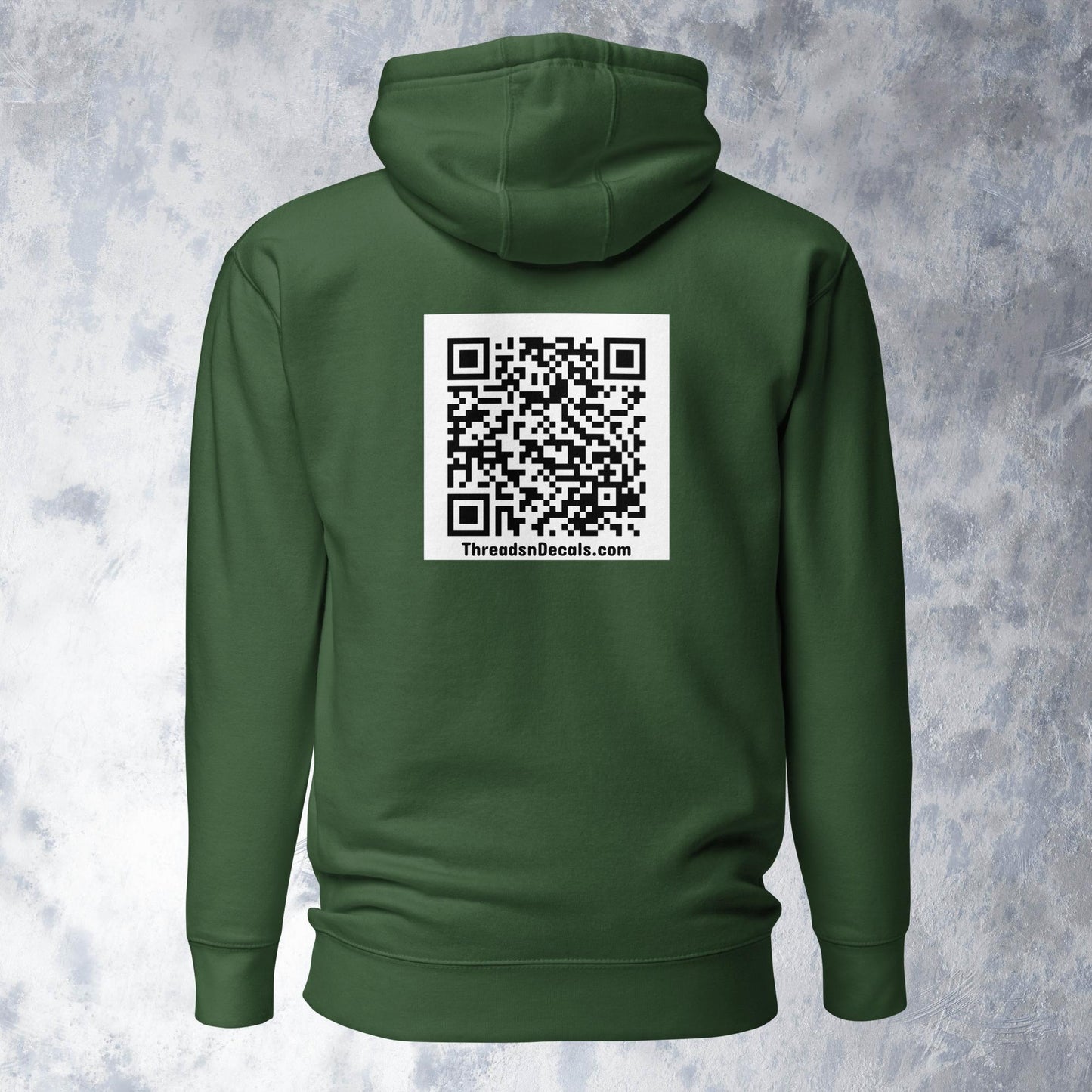 Fuck Off Wingman QR Code Hoodie