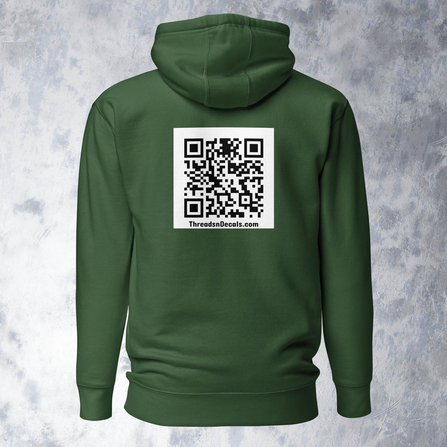 Hippotwatamus QR Code Hoodie