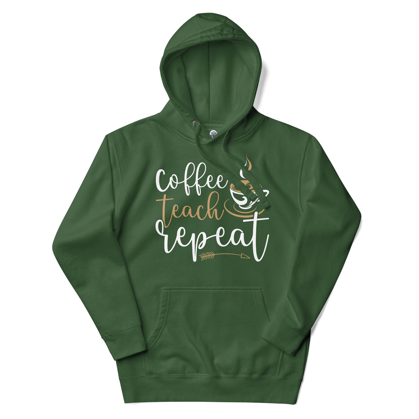 Coffee, Teach, Repeat Hoodie