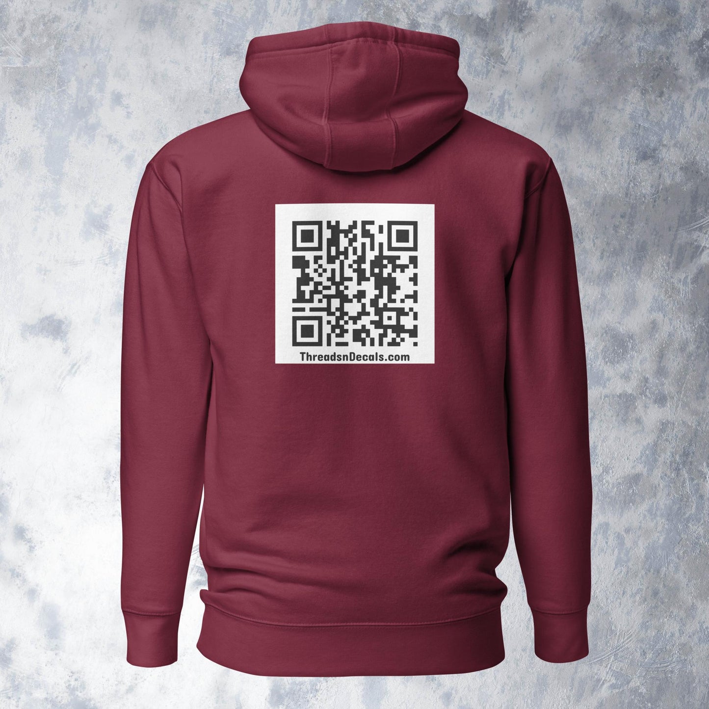 Cuntasaurus QR Code Hoodie