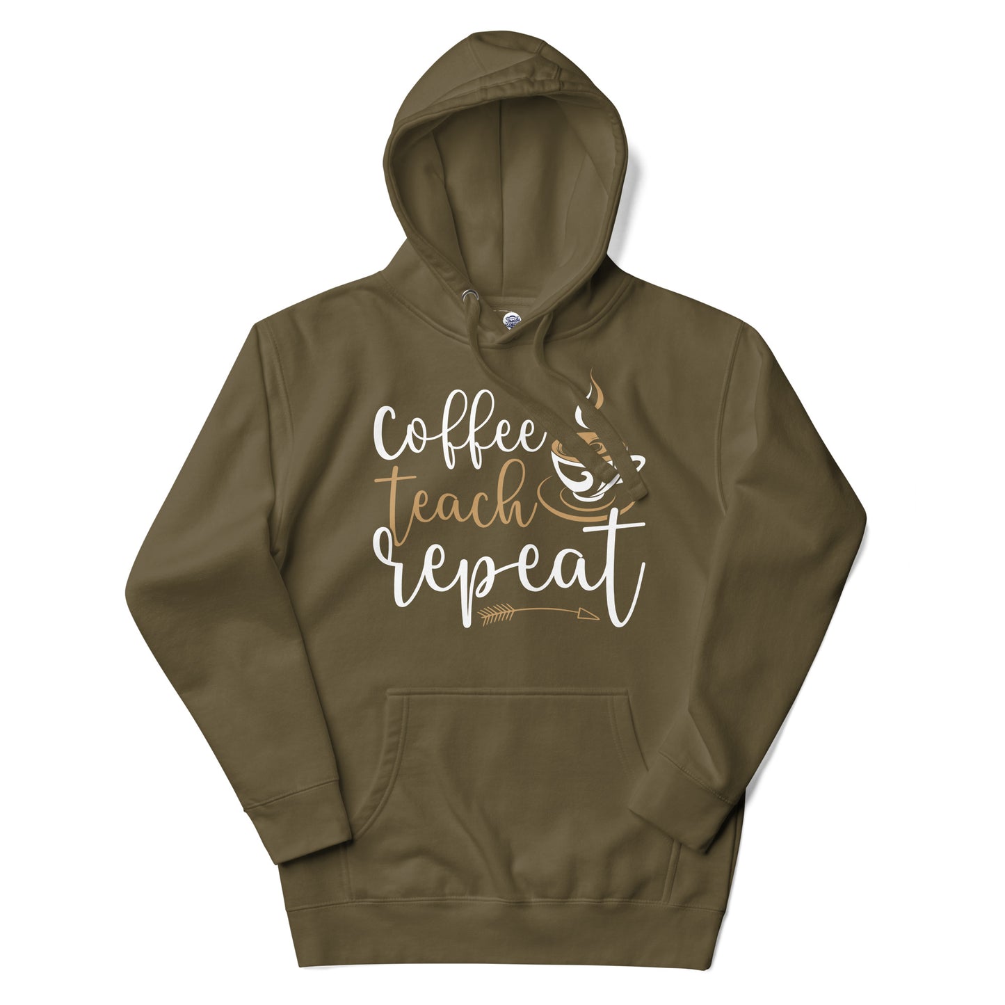 Coffee, Teach, Repeat Hoodie