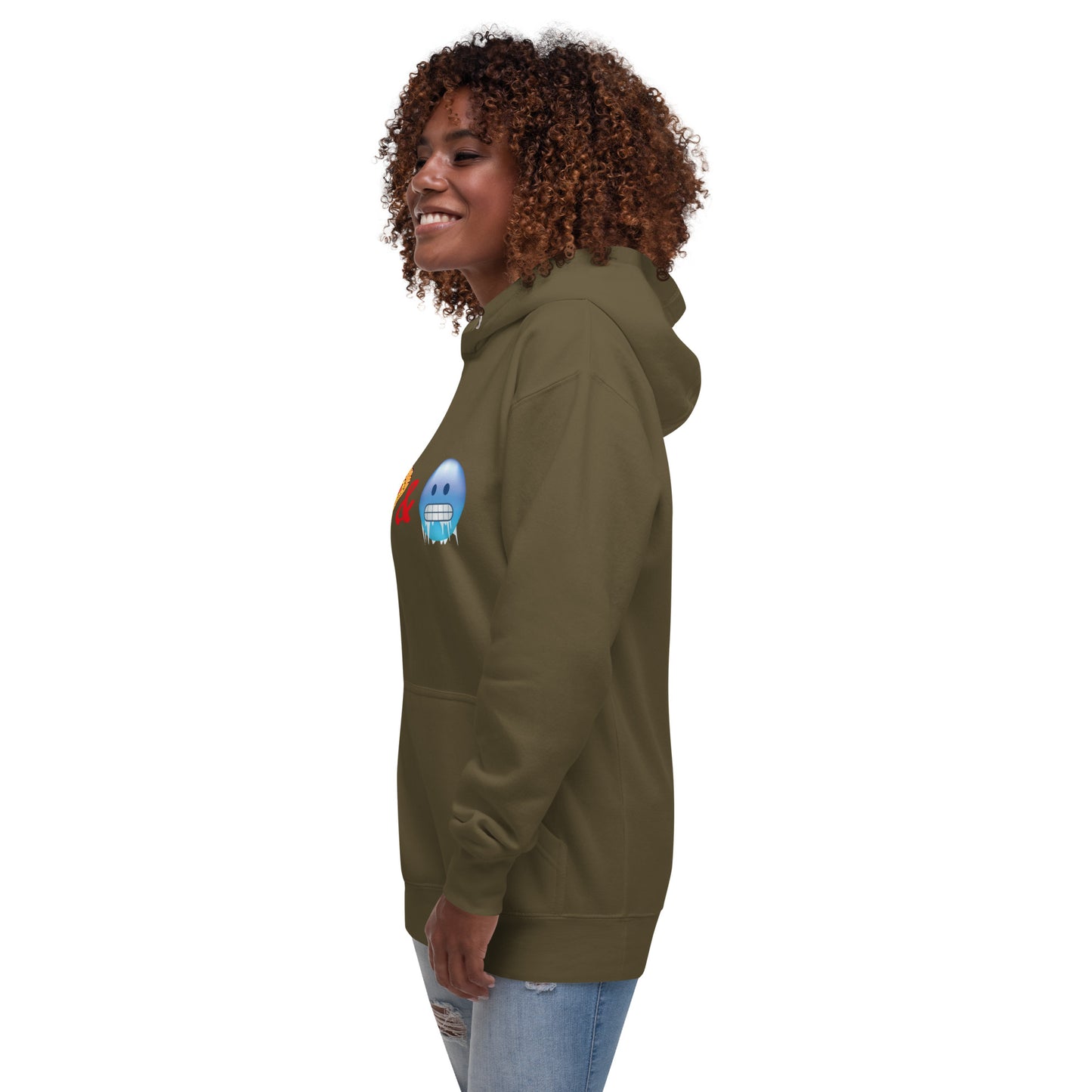 Pizza & Chill Emoji Hoodie