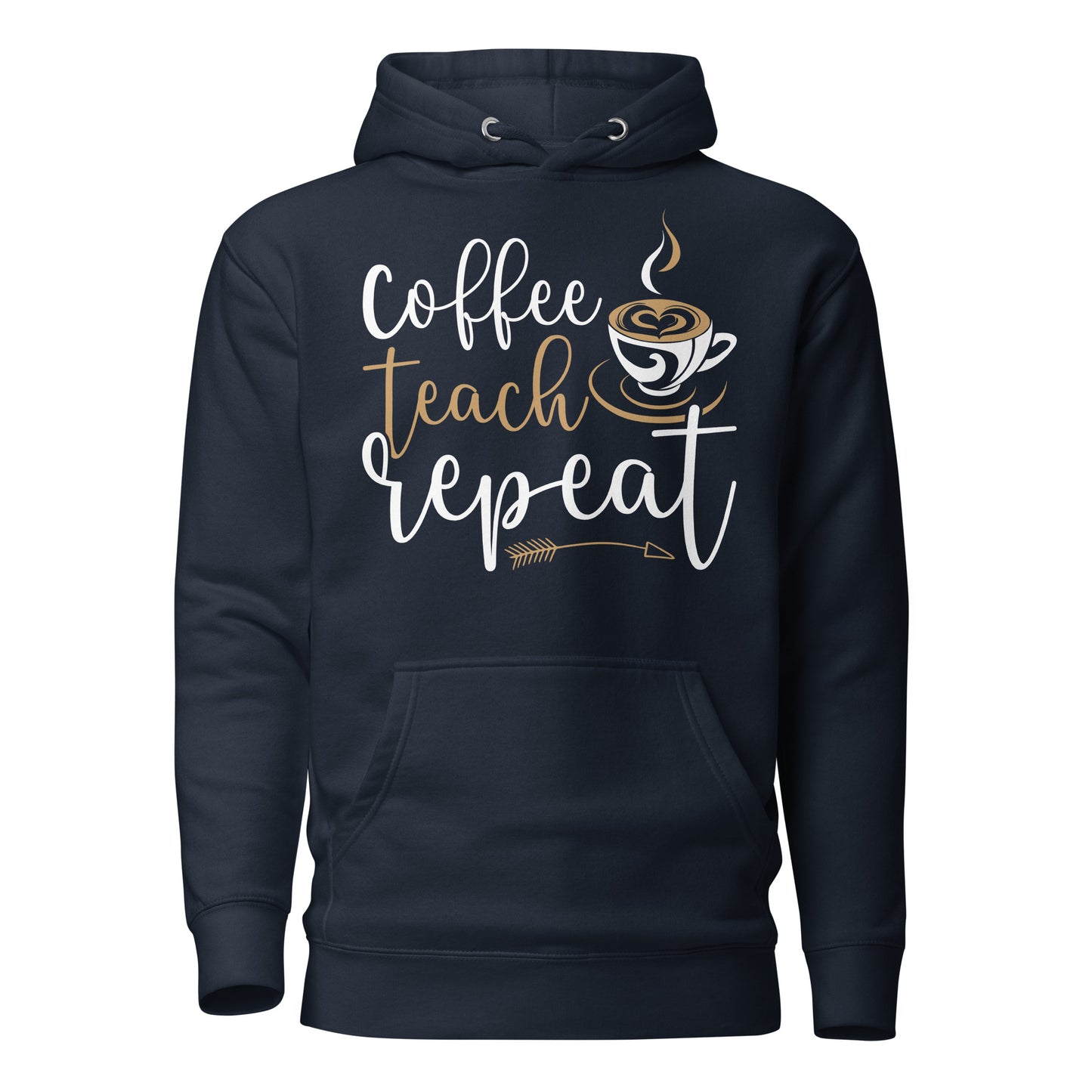 Coffee, Teach, Repeat Hoodie