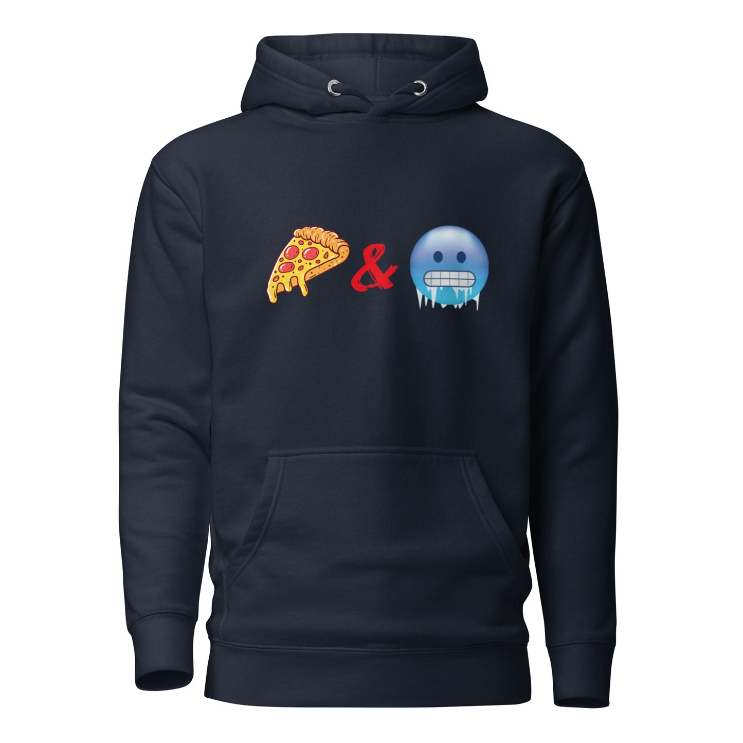 Pizza & Chill Emoji Hoodie