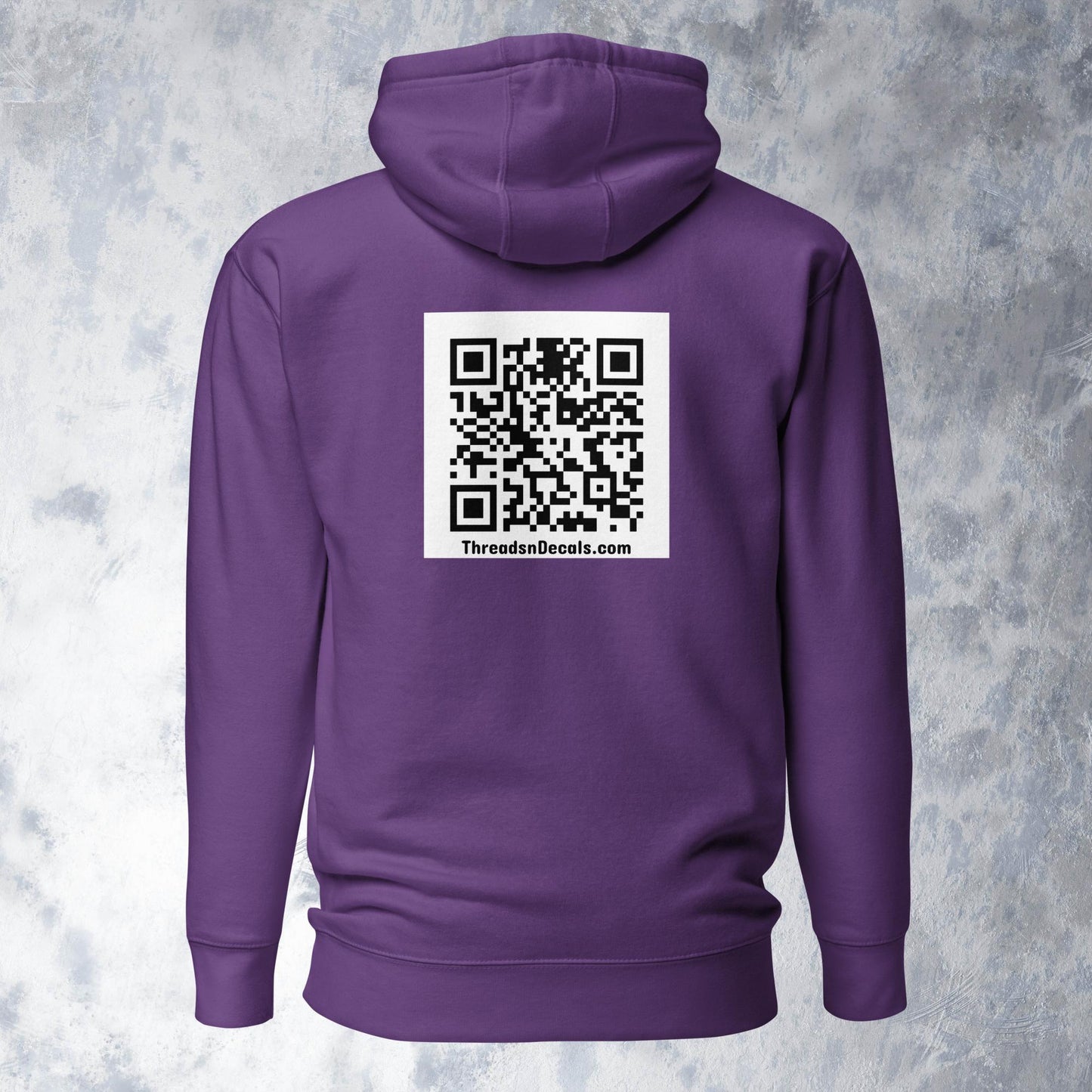 Hippotwatamus QR Code Hoodie