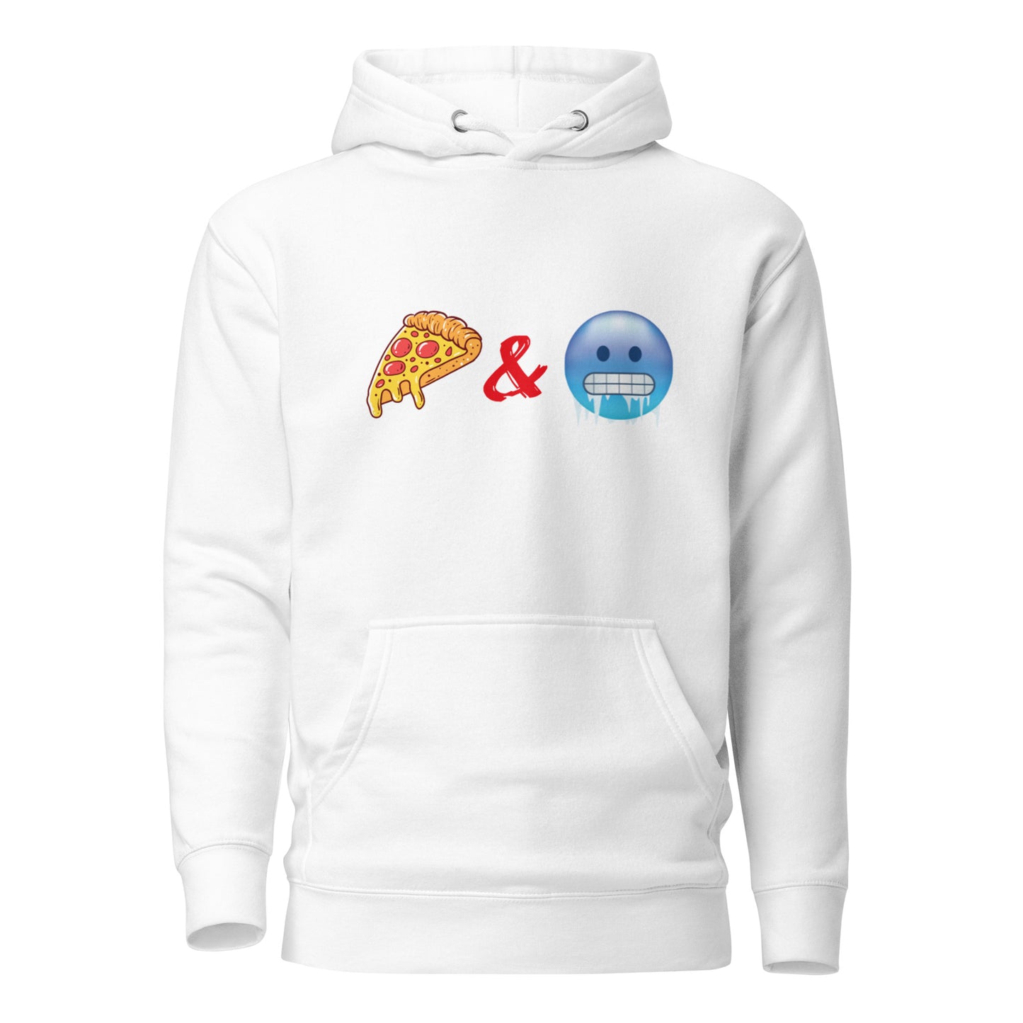 Pizza & Chill Emoji Hoodie