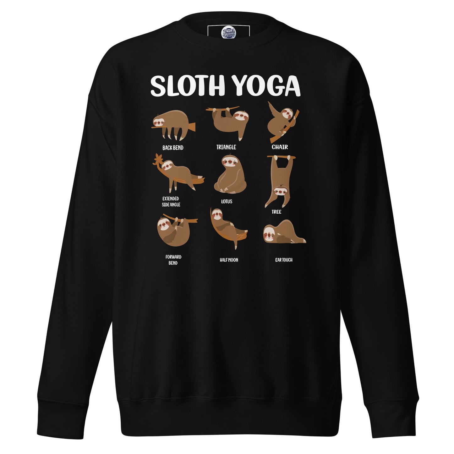 Sloth Asana Sweatshirt