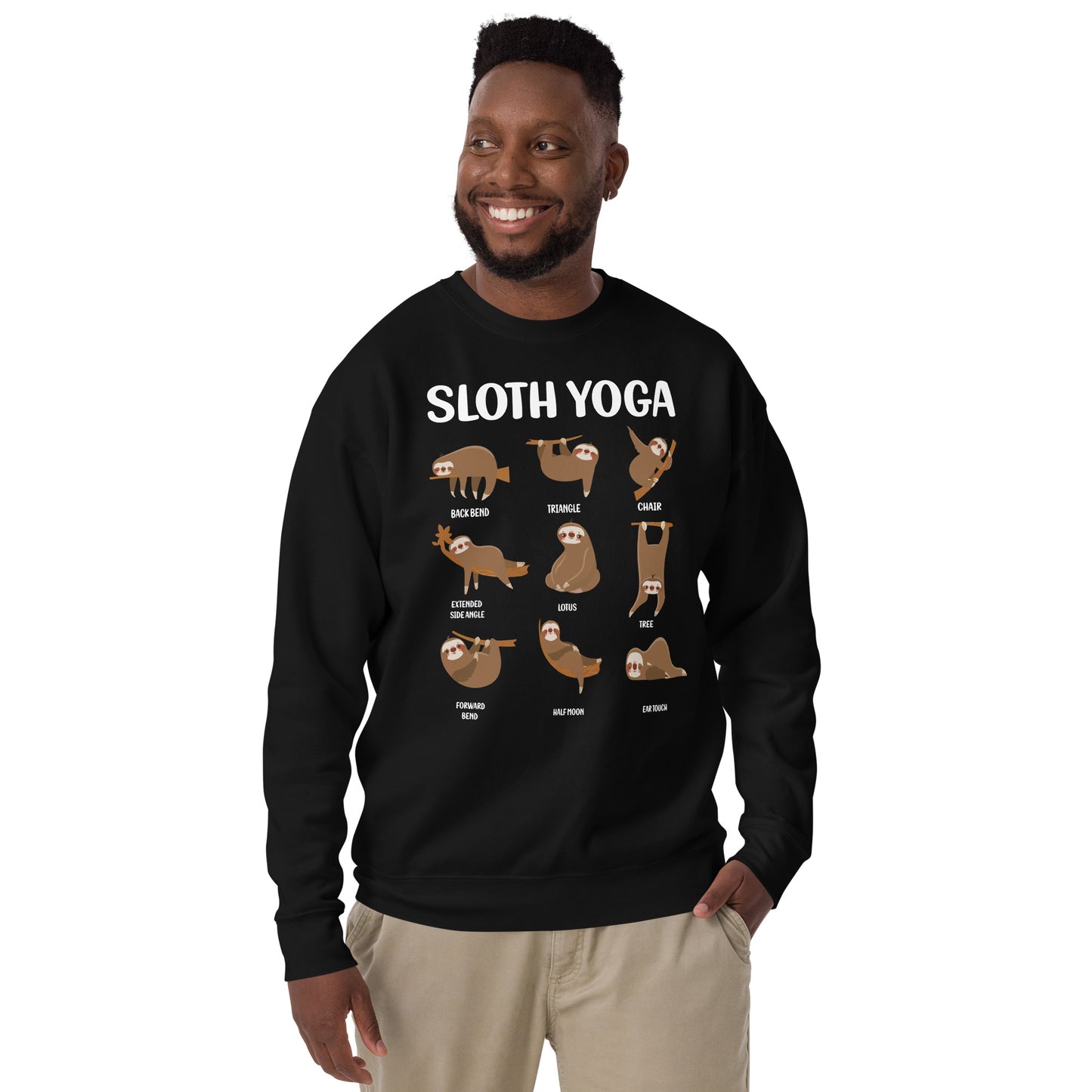 Sloth Asana Sweatshirt