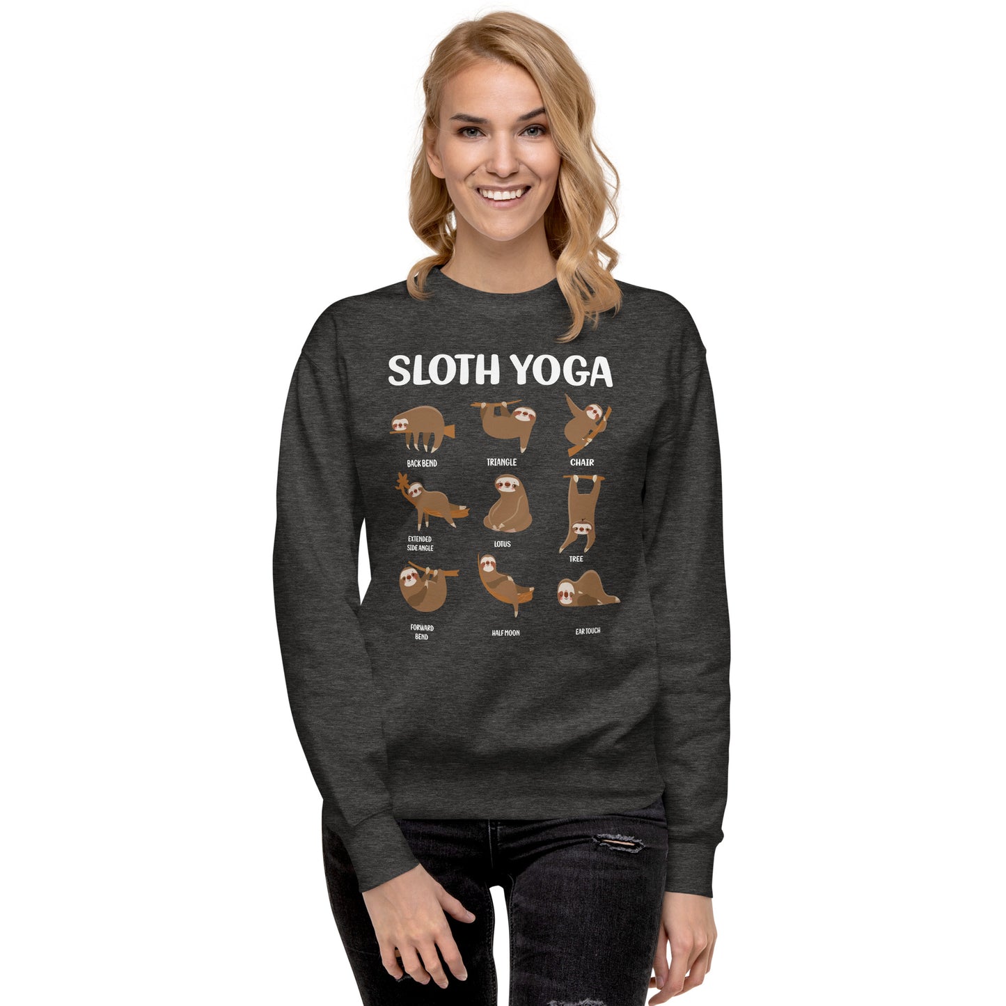 Sloth Asana Sweatshirt